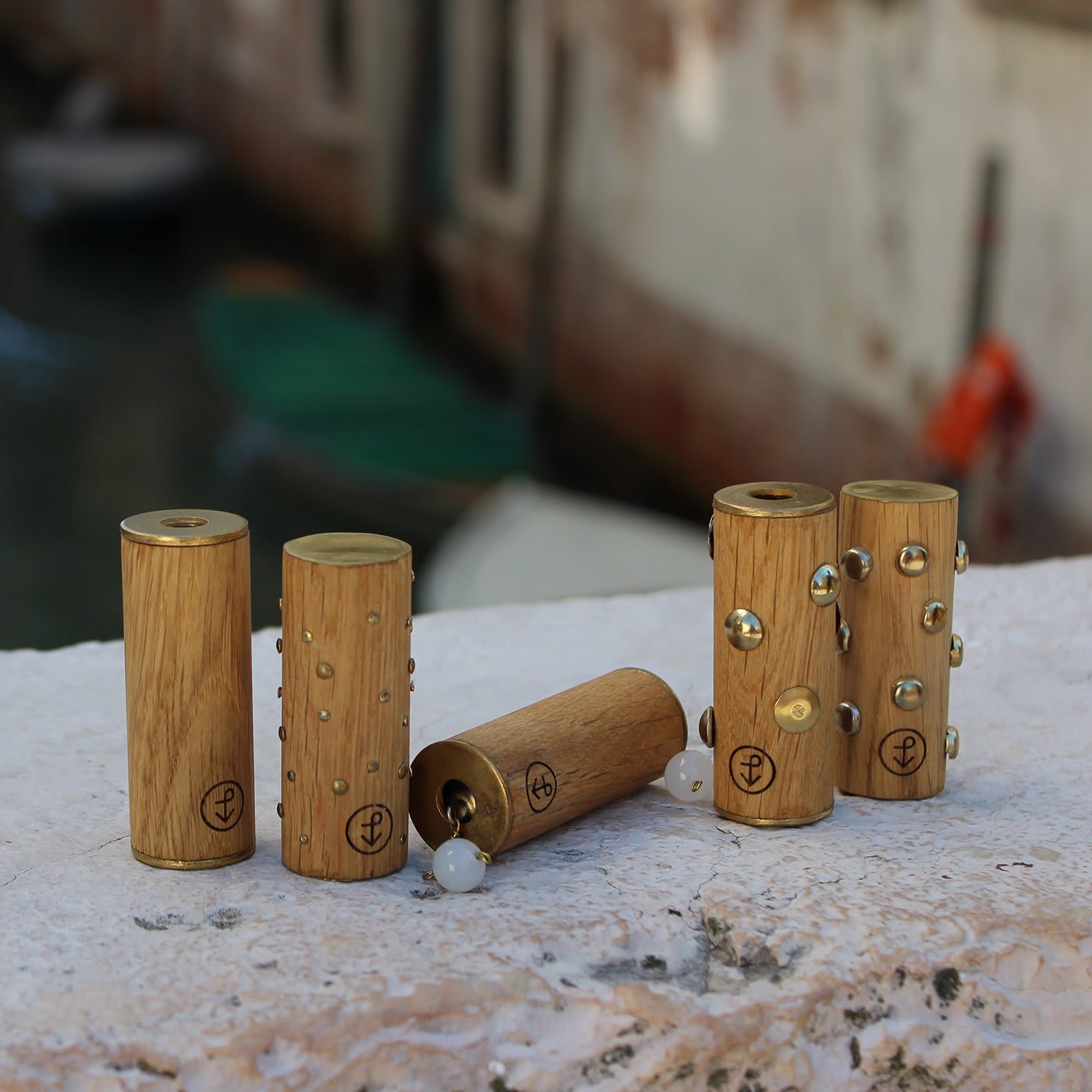 Cannareggio 3546 Sound Maker by Mariapia Bellis - Set of 2 - Pieces of Venice