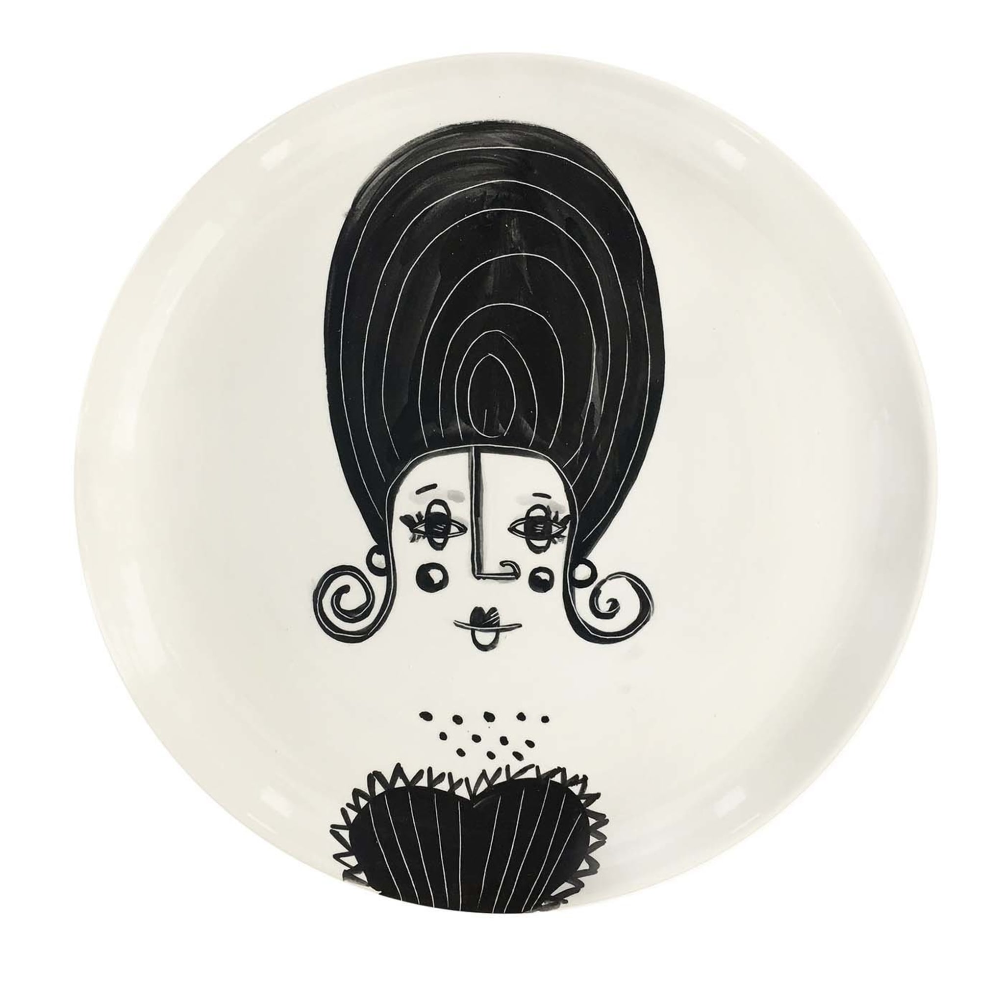 Sandra Black and White Stories Plate Collection  - Main view