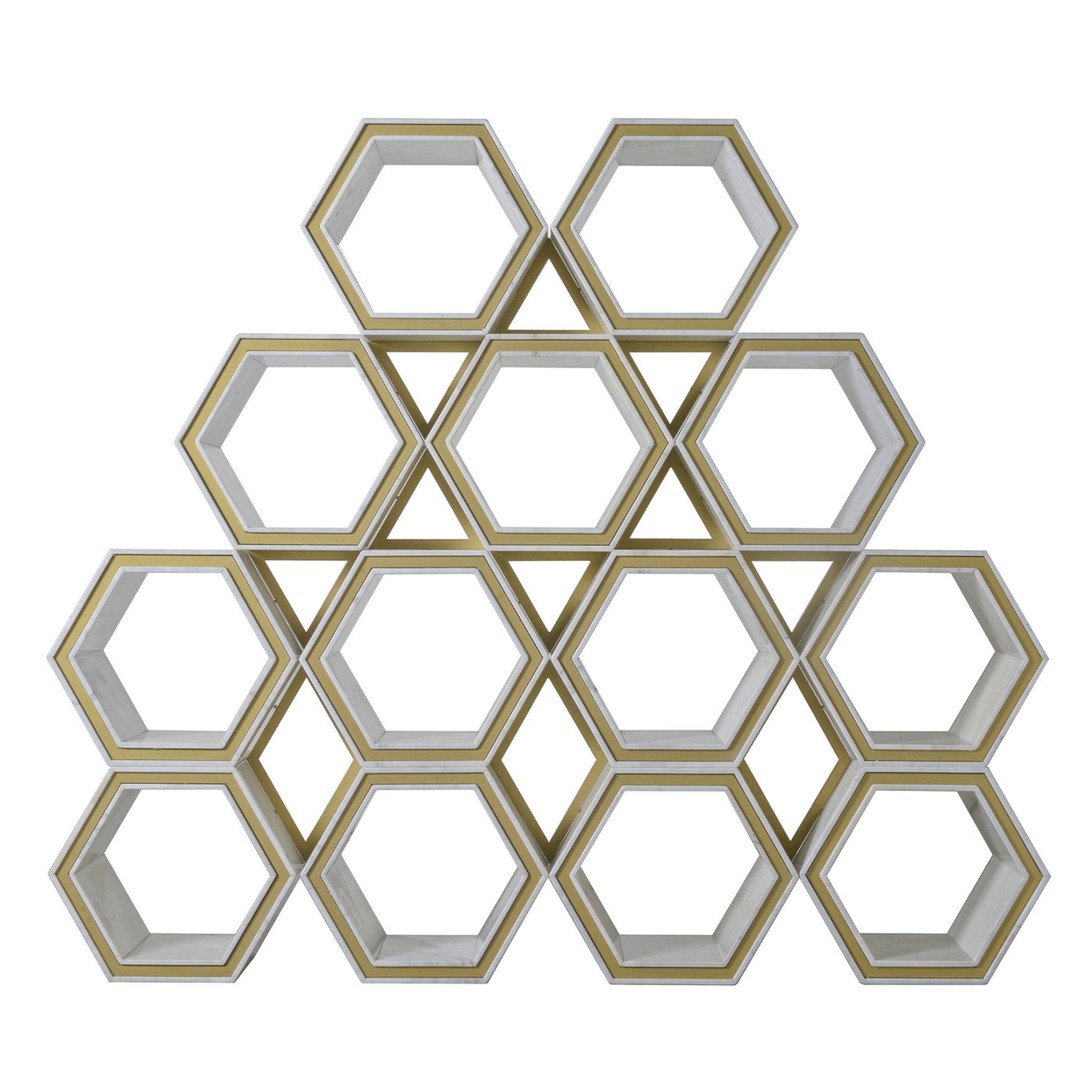 Hexagon Bookcase by Eugenio Biselli - Main view