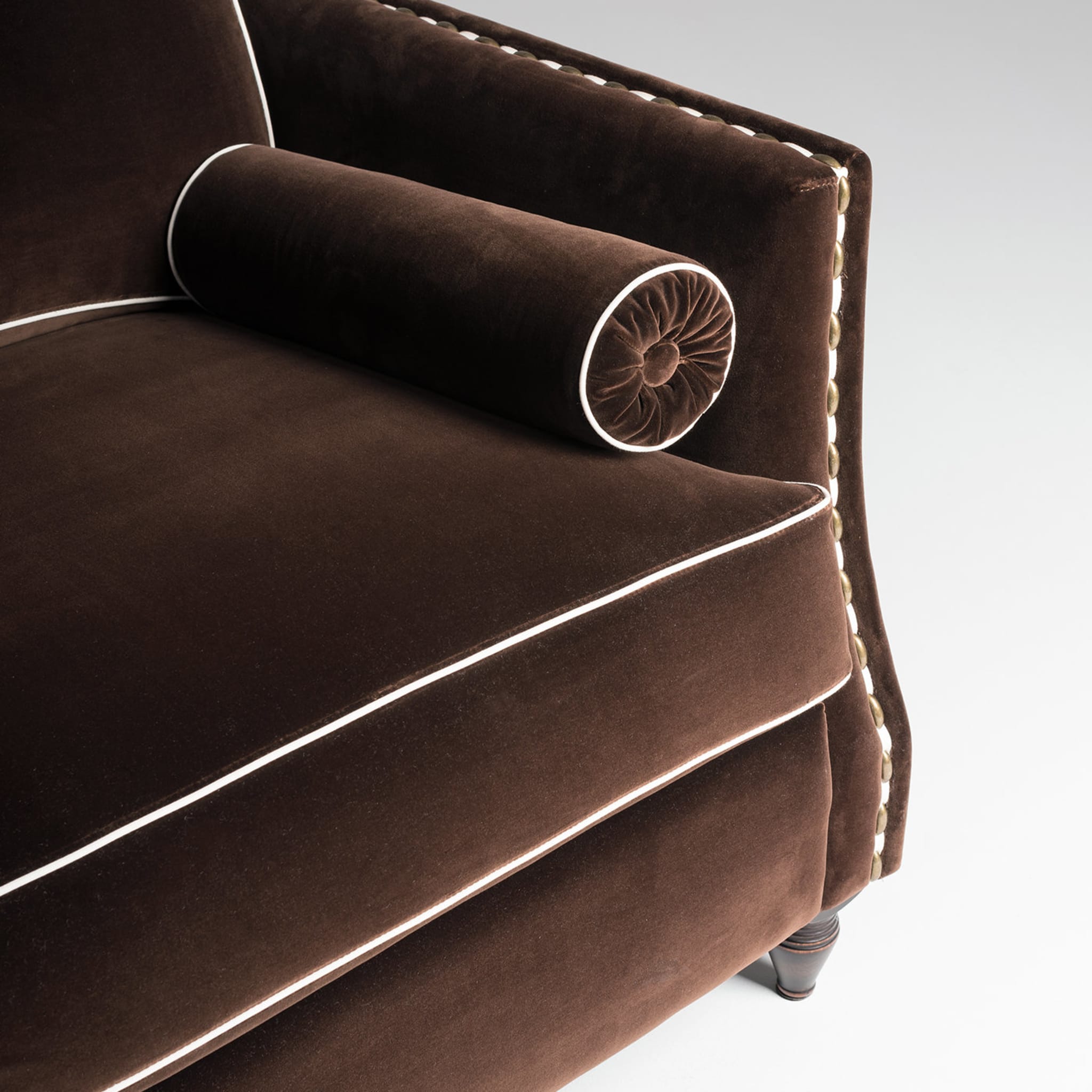 Bramante 2-Seater Sofa Brown Couture Collection - Alternative view 1
