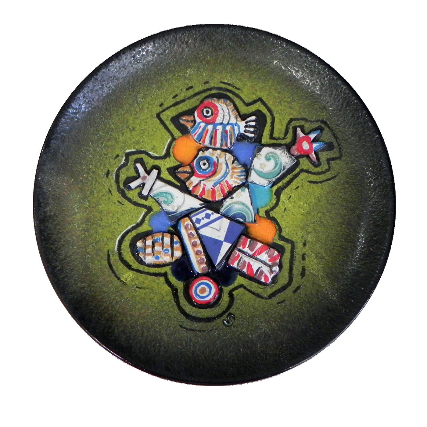Decorative Plate 2015 #2 - Alfredo Sosabravo