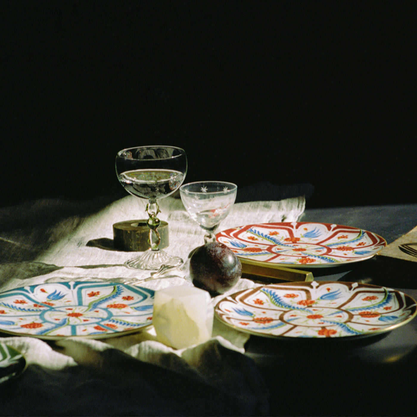 Izmir Dinner Plates Set of 4 - Laboratorio Paravicini