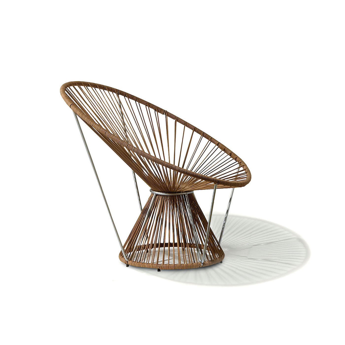 Cordula Cuoio Round Armchair - Missoni Home Collection
