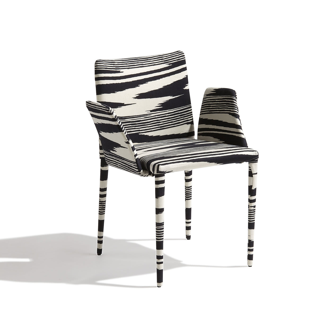 NEUSS MISS CHAIR WITH ARMRESTS - Missoni Home Collection