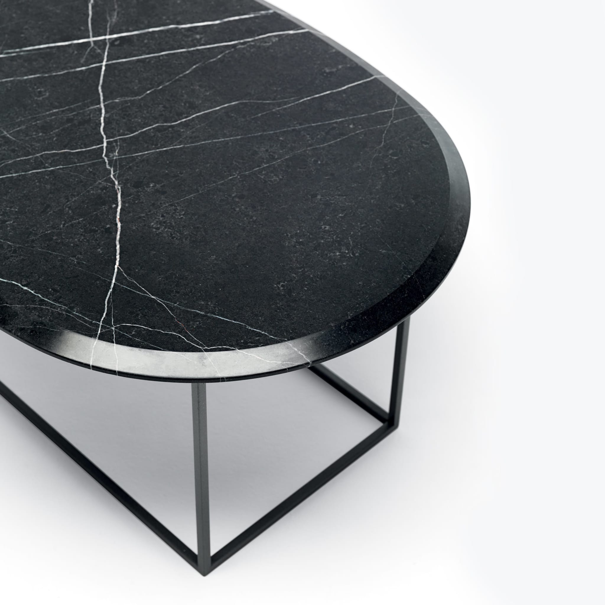 MT Low Coffee Table with New Saint Laurent Marble Top - Alternative view 1