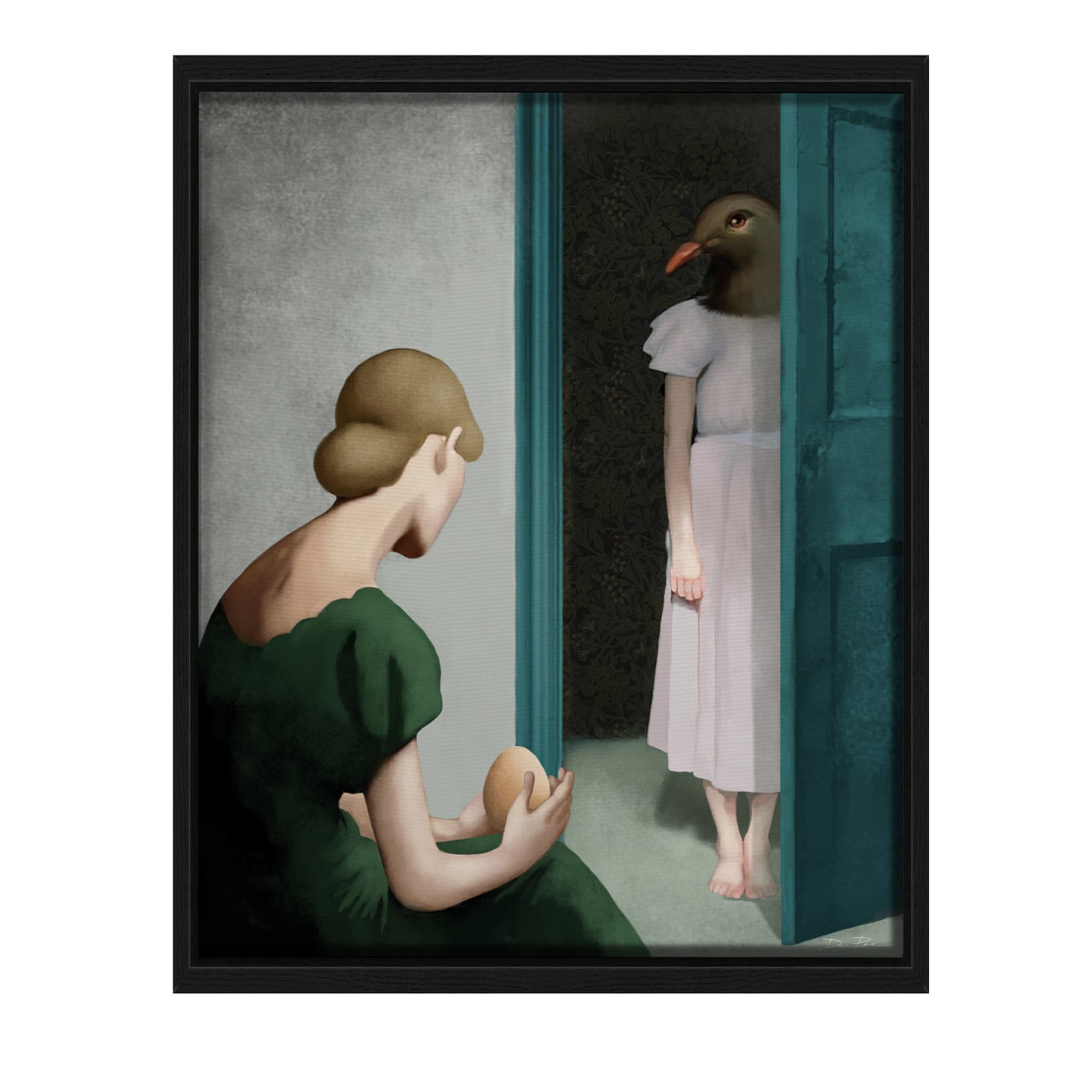 Sense of Motherhood Digital Painting - Main view