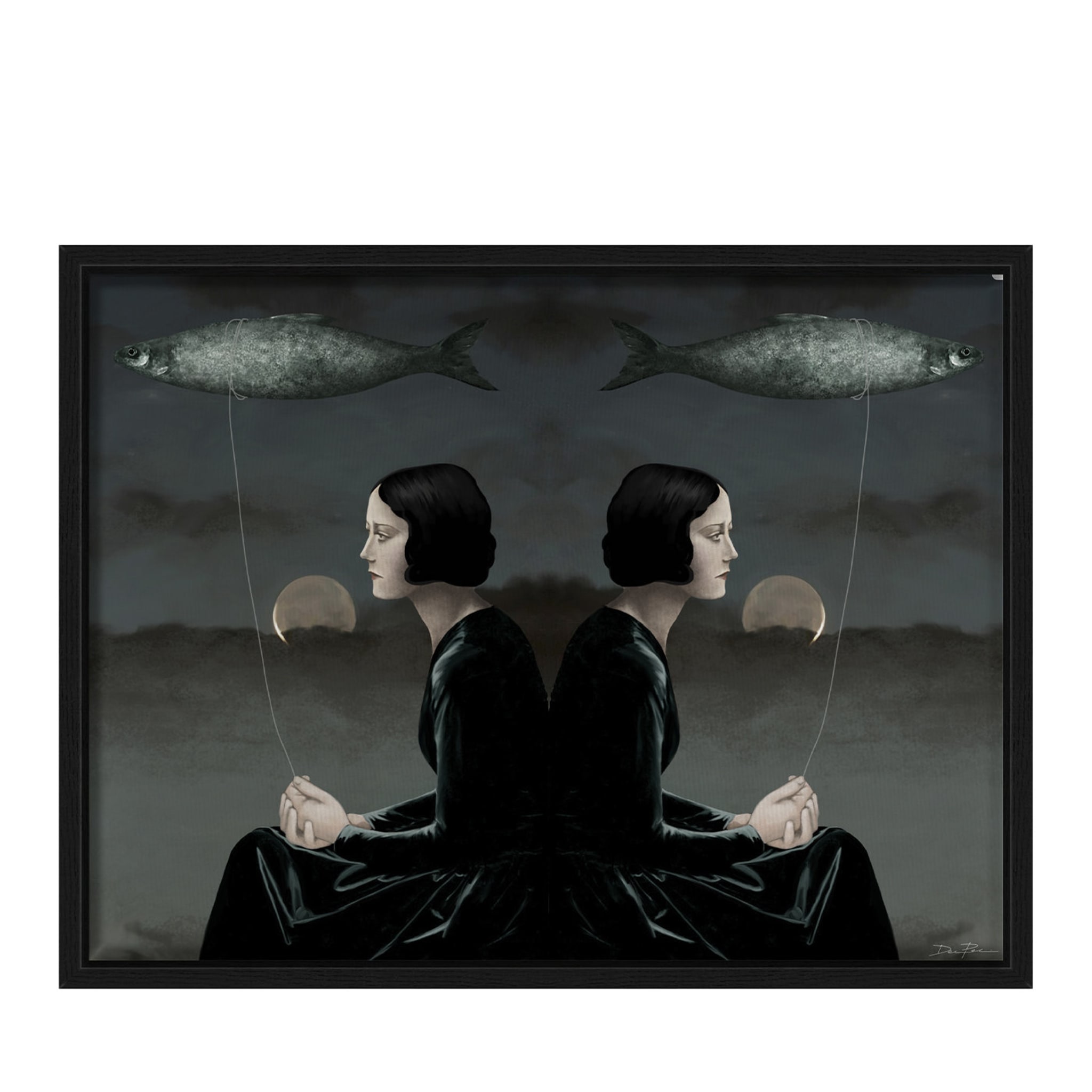 Siamese Dream Digitale Malerei - Hauptansicht