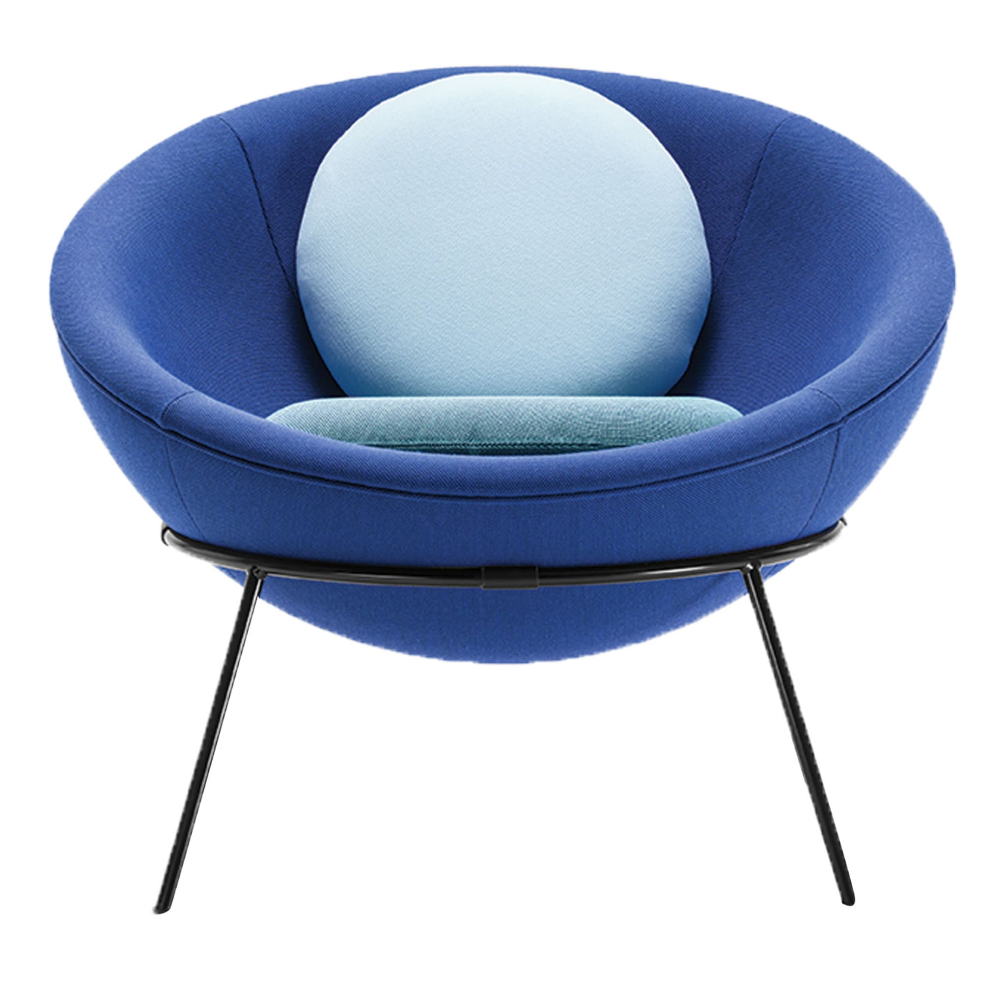 Bardi's Bowl Chair Shiny Blue Nuance - Main view