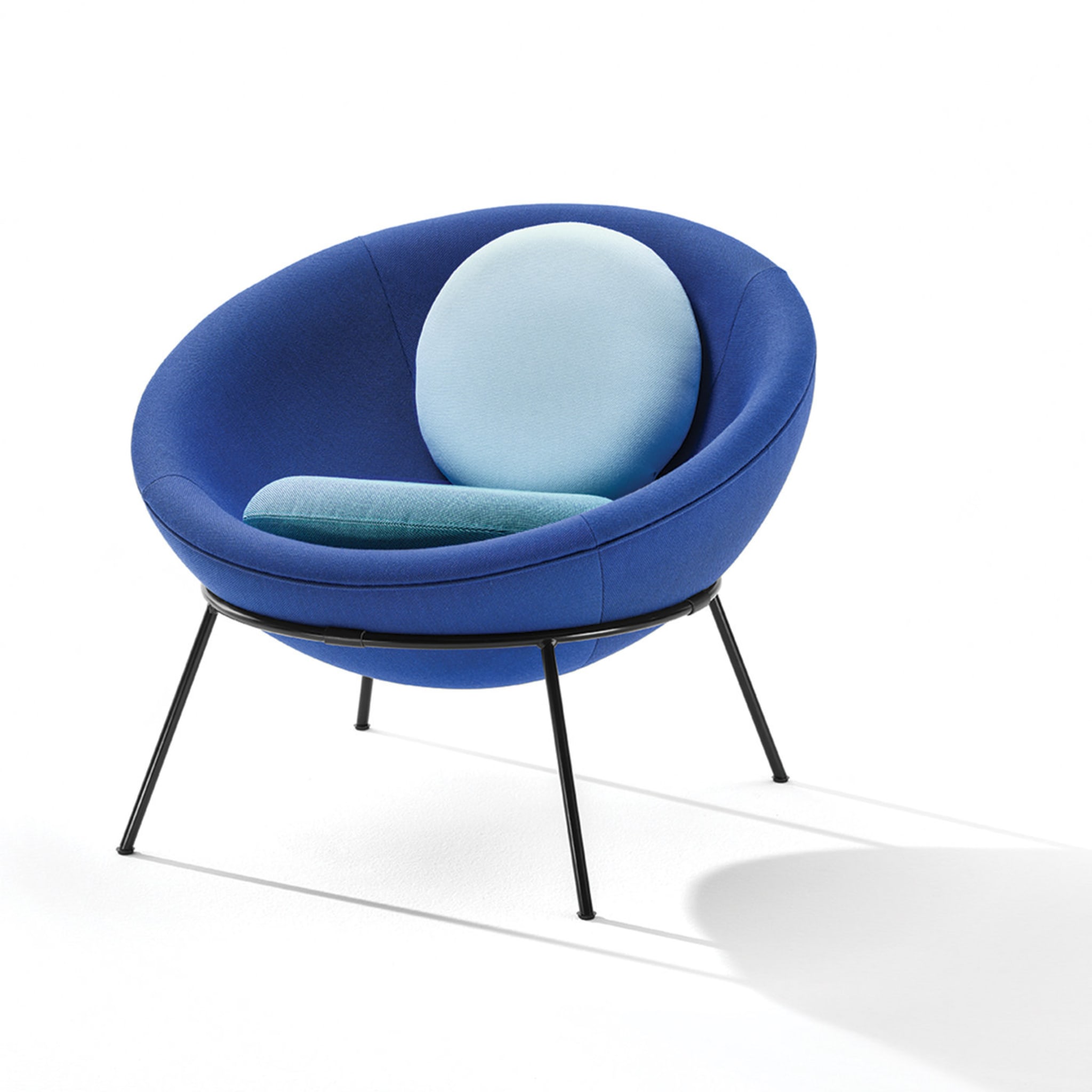 Bardi's Bowl Chair Shiny Blue Nuance - Alternative view 1