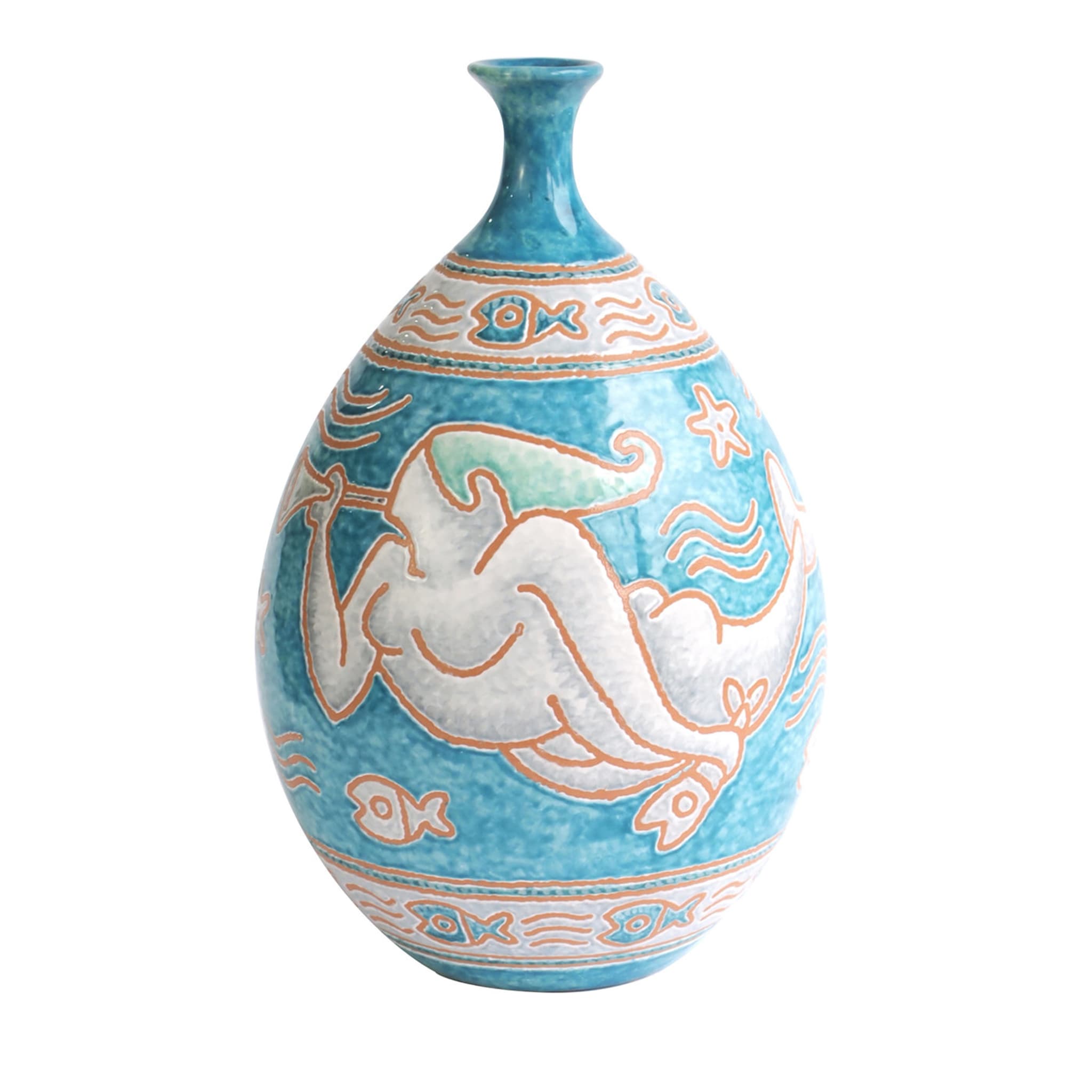 Vase en forme de sirène - Vue principale