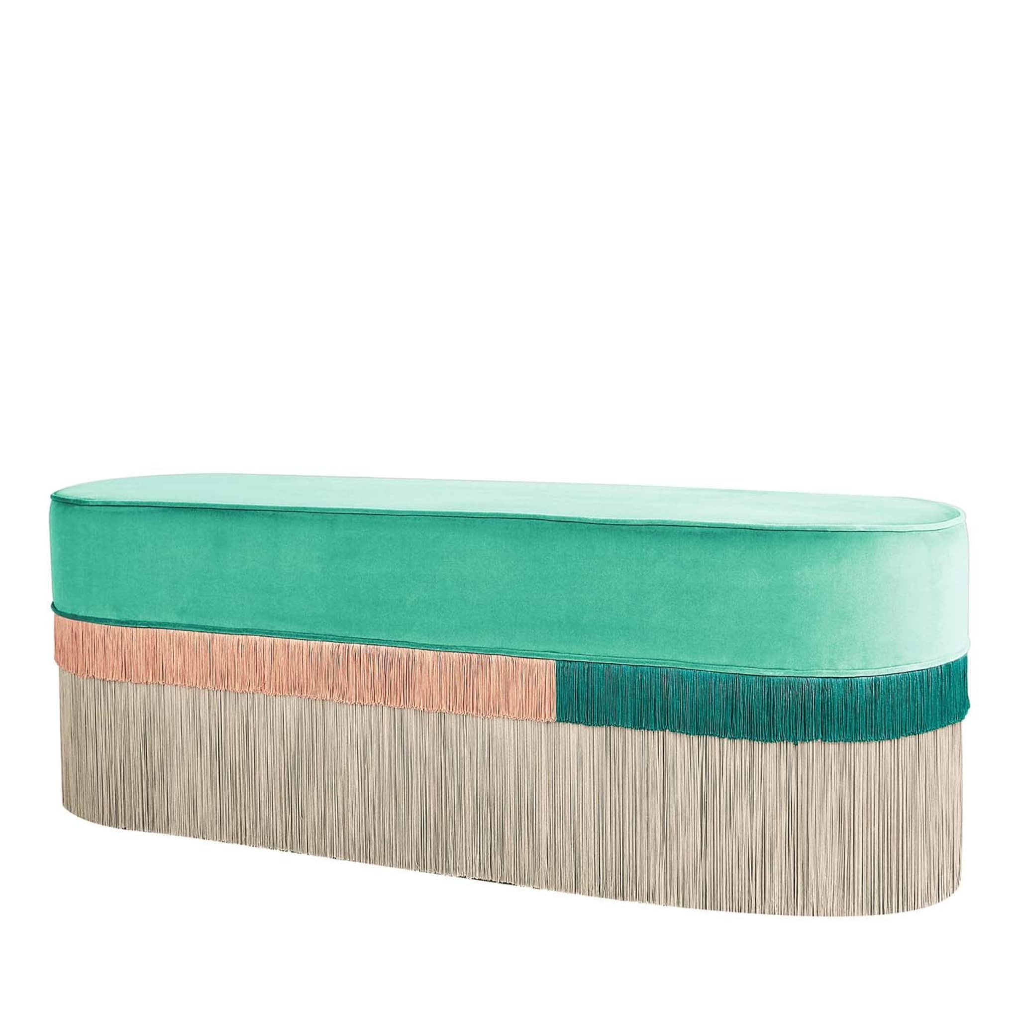 Mint Couture Geometric Line Bench - Main view