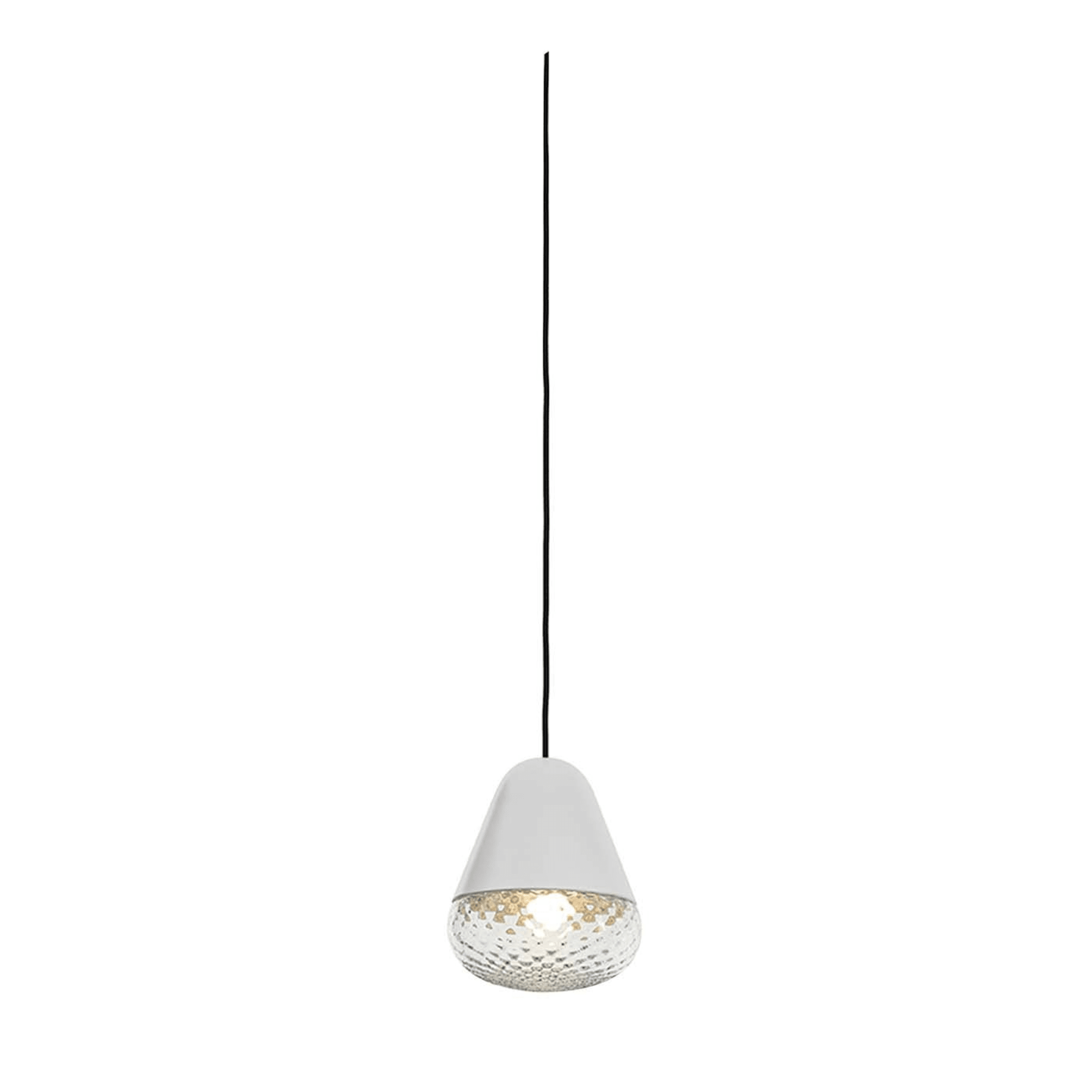 Balloton 7212/1 Mini-lampe pendante Gland Blanc par Matteo Zorzenoni - Vue principale