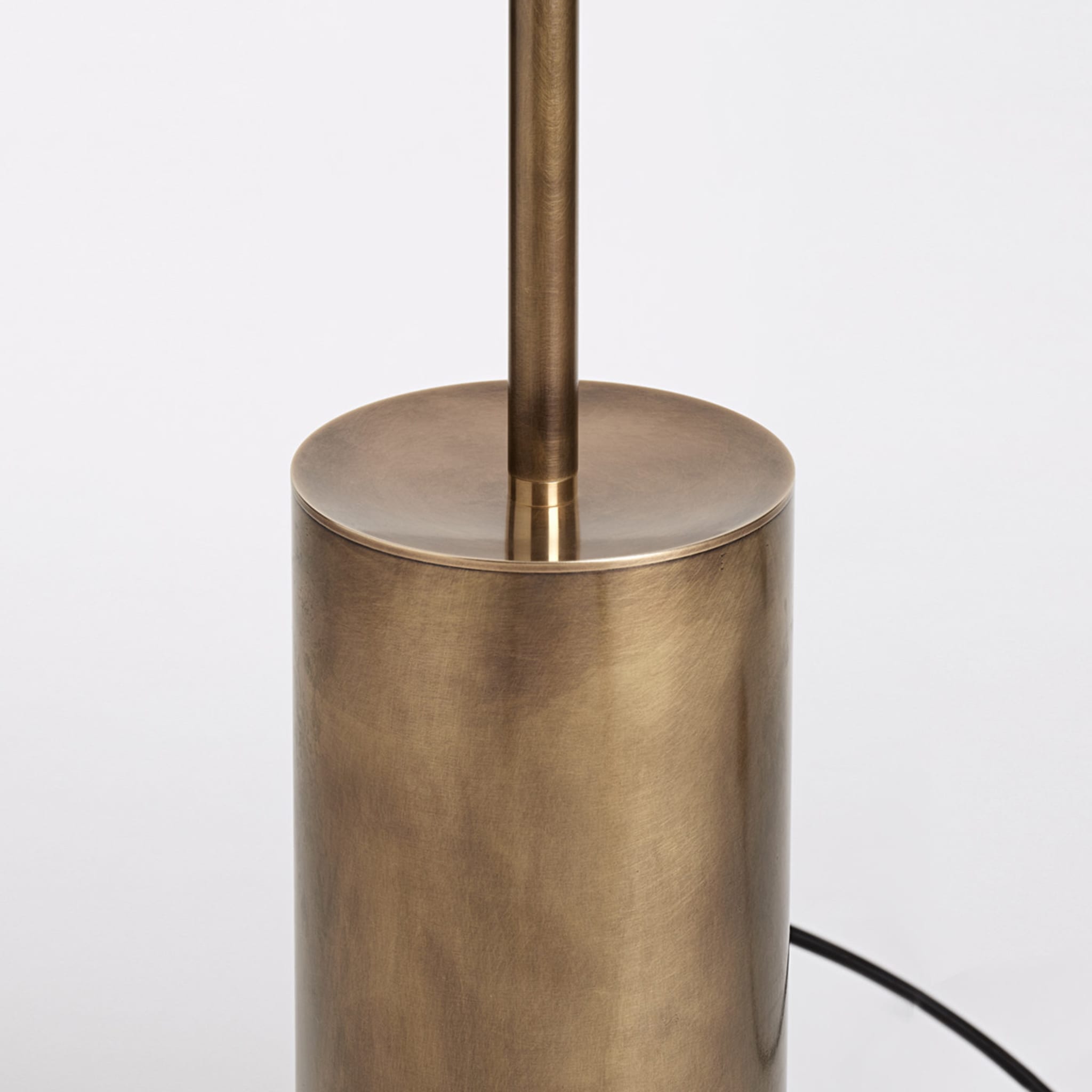 Grandine Three-Light Aged Brushed Brass Floor Lamp  - Alternative view 3
