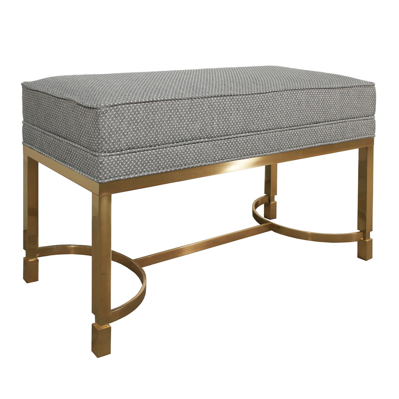 Two-Tone Upholstered Bench - S&L Interni