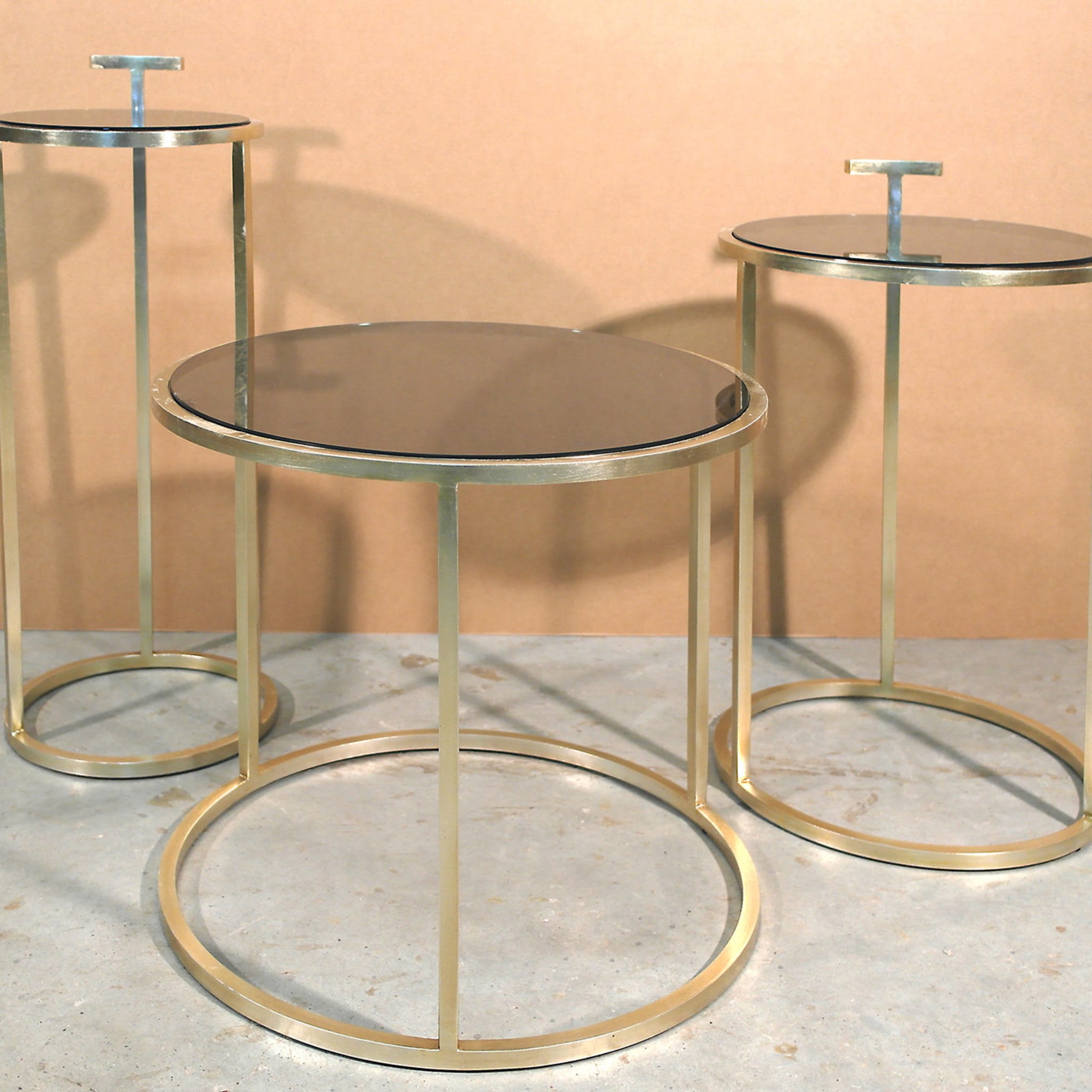 Bronze Round Side Table - Alternative view 1