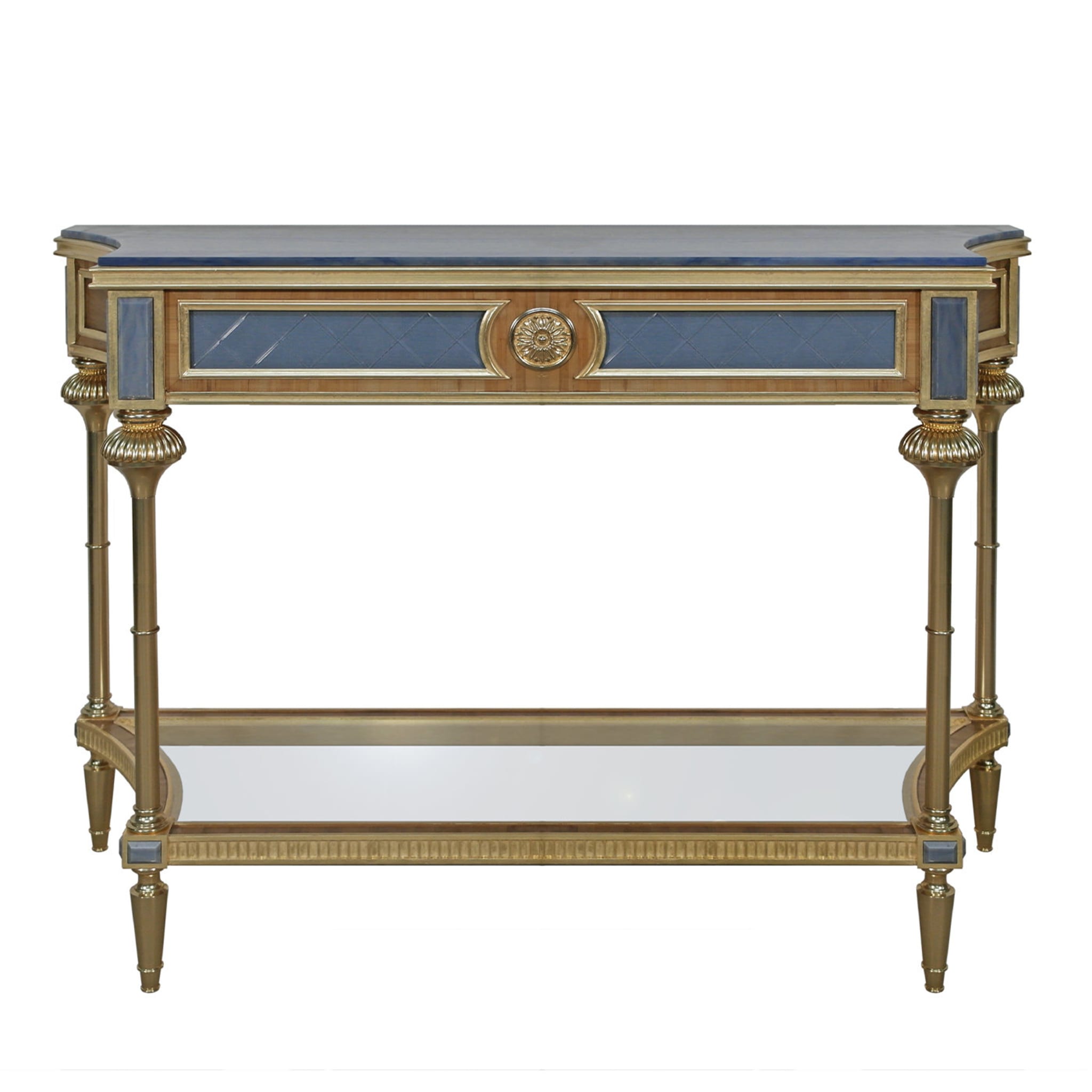 Gold Leaf Console Table - Main view
