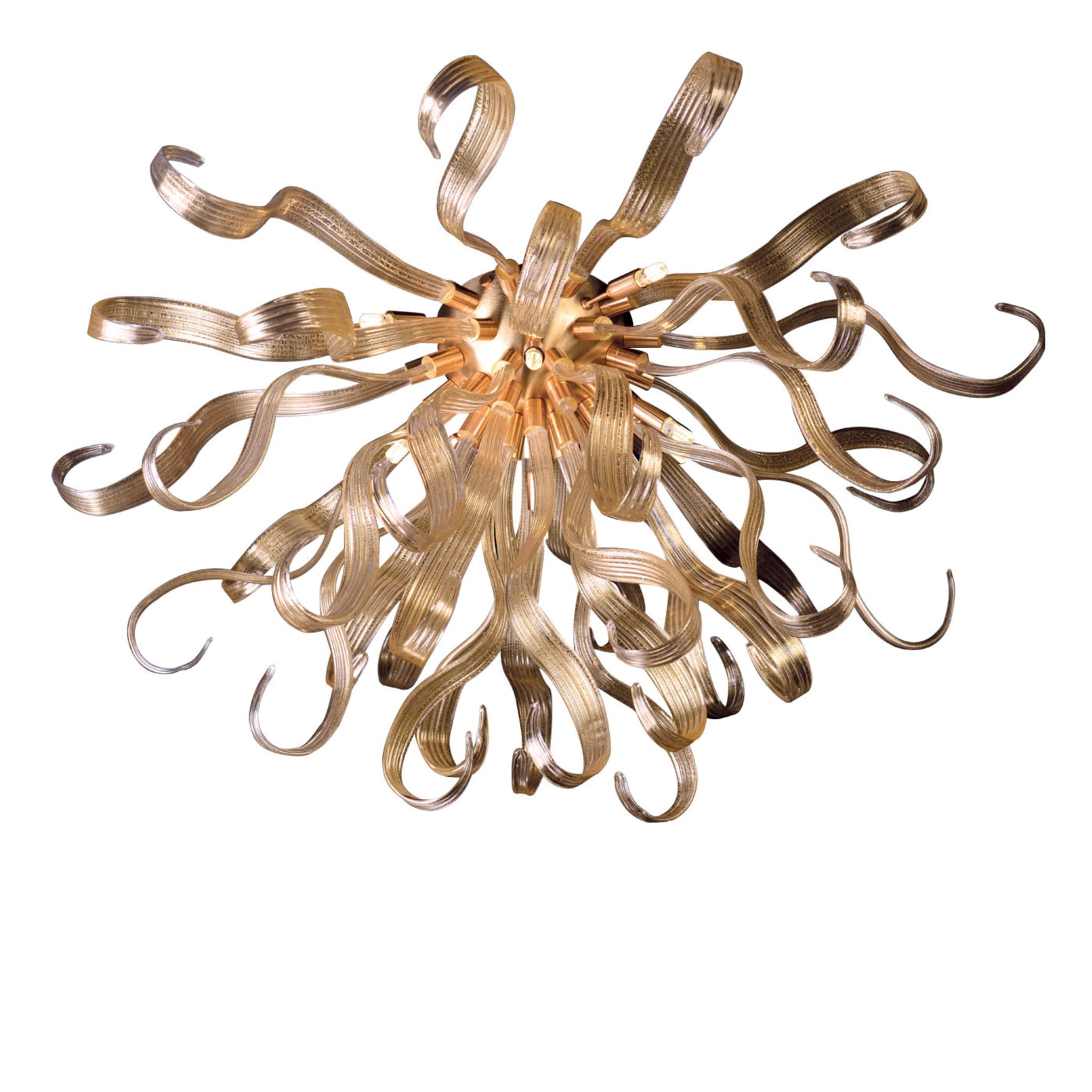 Large Gold Ducale Ceiling Light - Main view