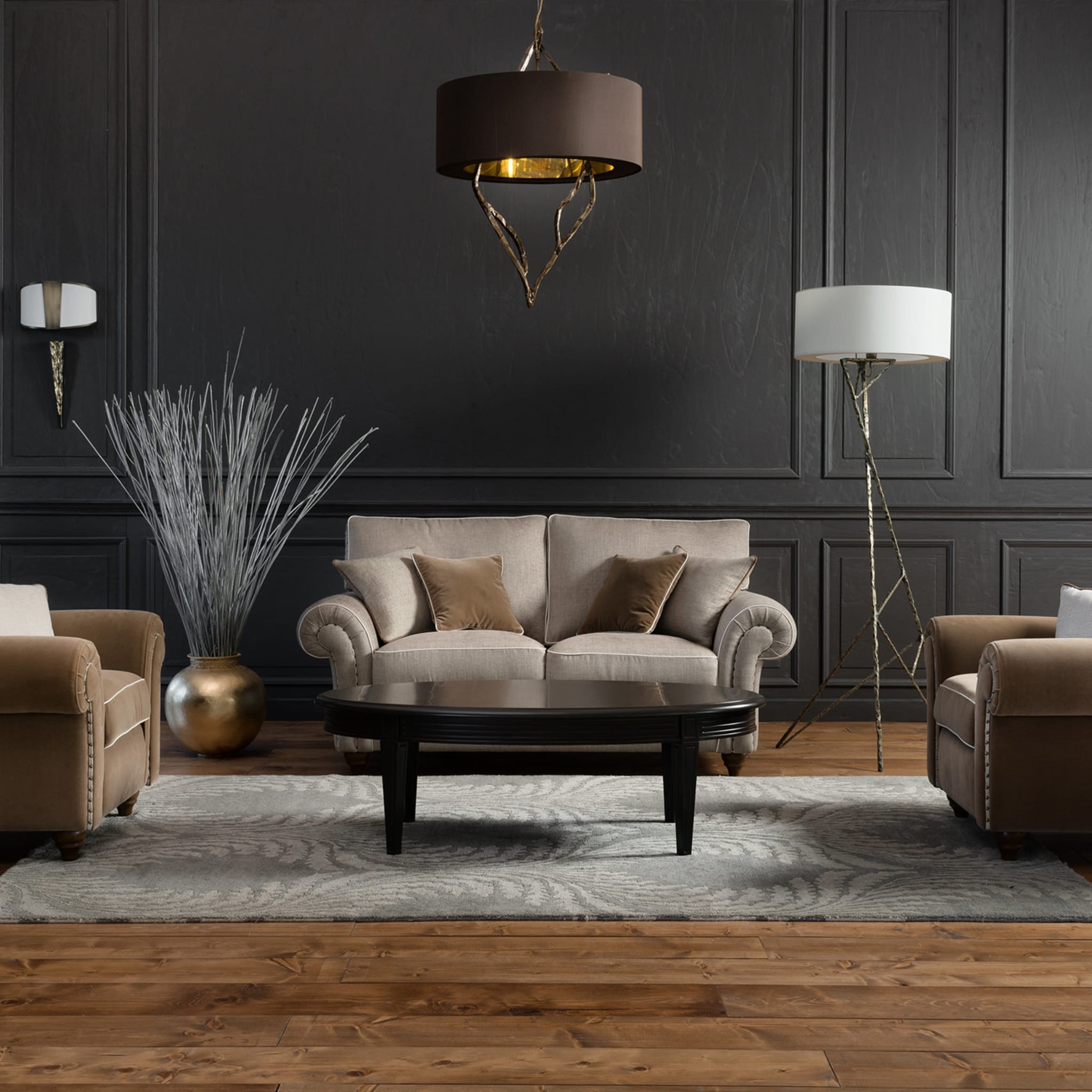 Borghese 2-Sitzer Sofa Kollektion Couture - Alternative Ansicht 1