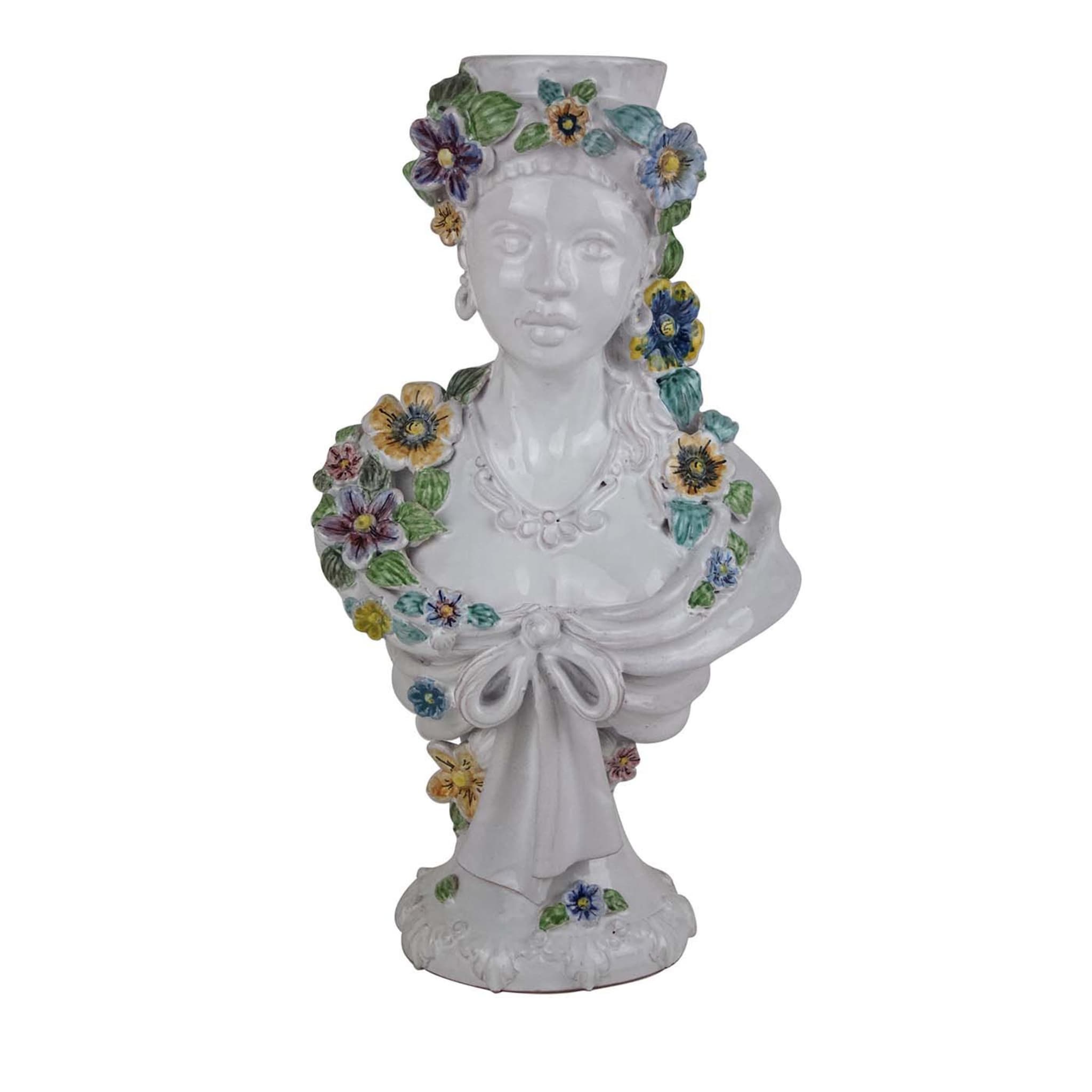Busto di primavera in ceramica  - Vista principale