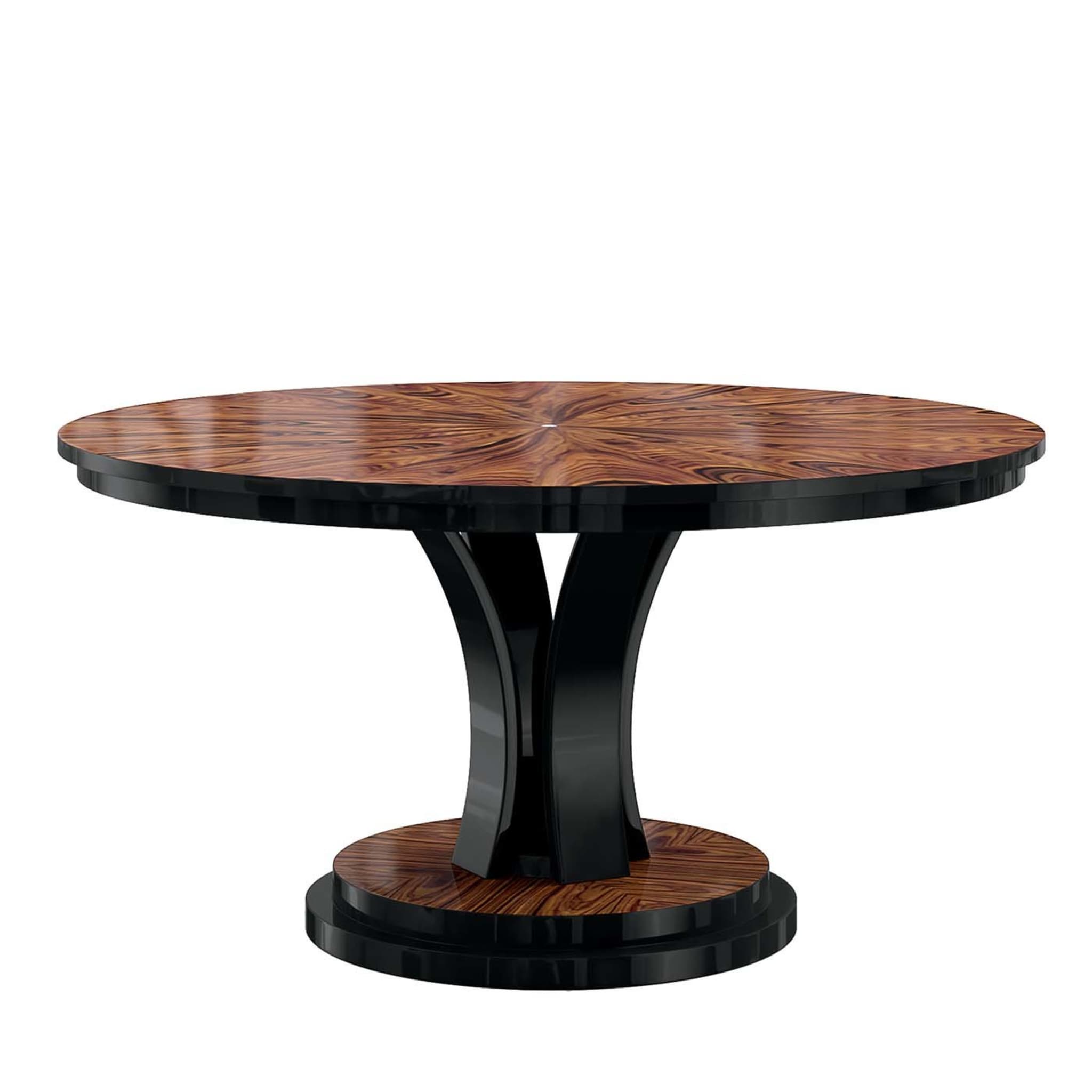 Runder Oscar-Tisch aus Santos-Palisanderholz  - Hauptansicht