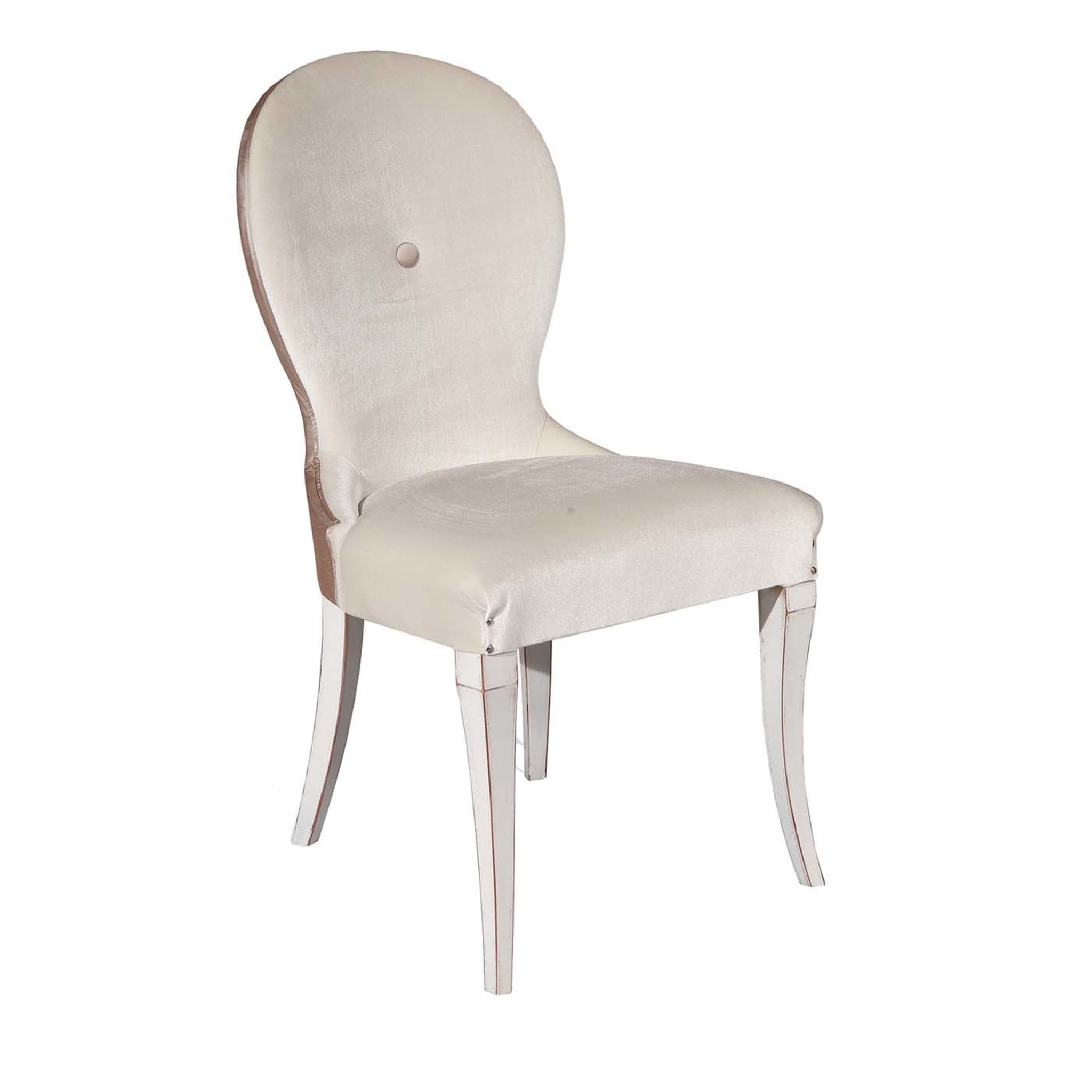 Distressed White Chair - Main view