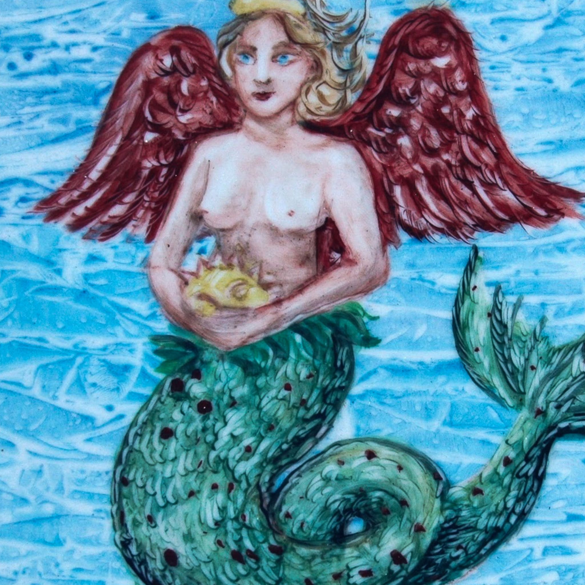 Mermaid Plate - Alternative view 1