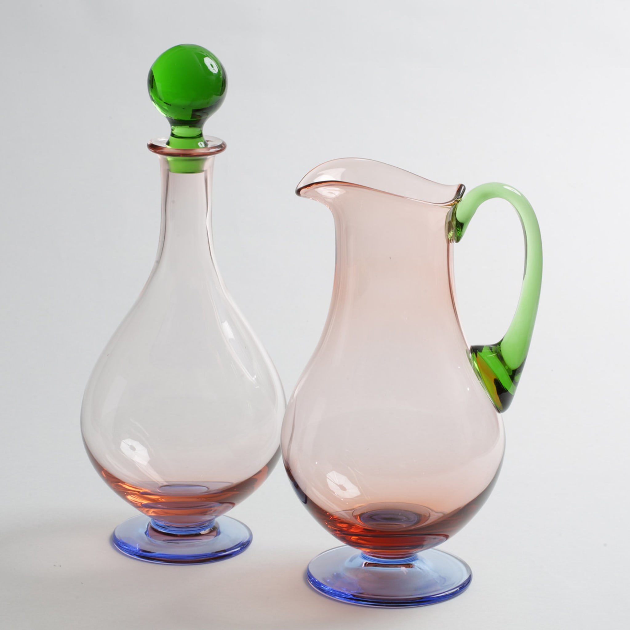 Burano Set of  Pitcher and Bottle and 3 Glasses for Six  - Alternative view 2