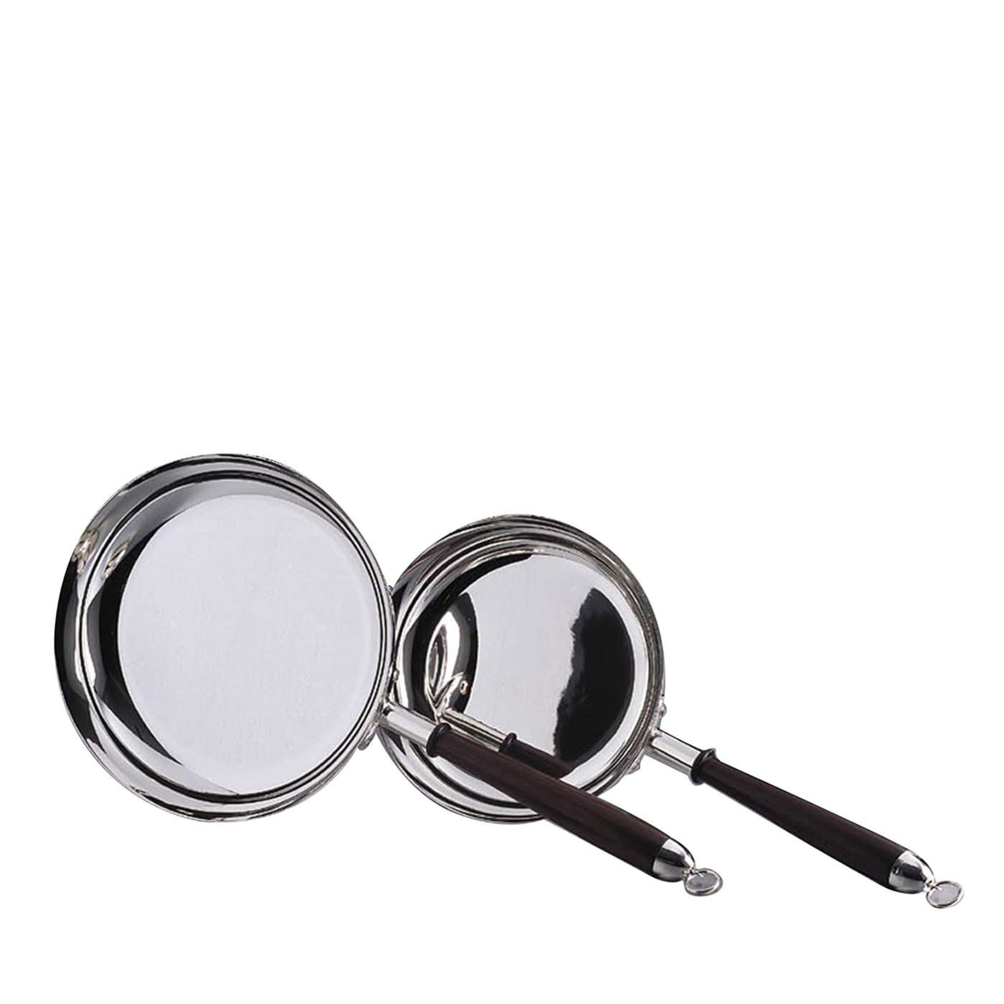 Set of One Large and One Medium Cooking Skillets - Main view