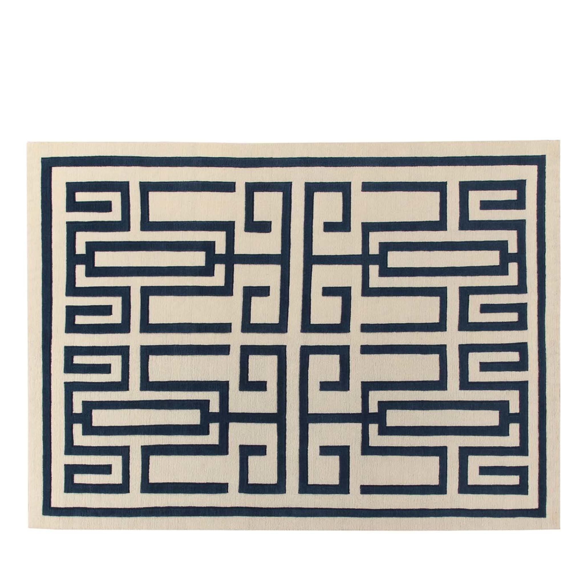 Tappeto blu Labirinto di Gio Ponti - Vista principale