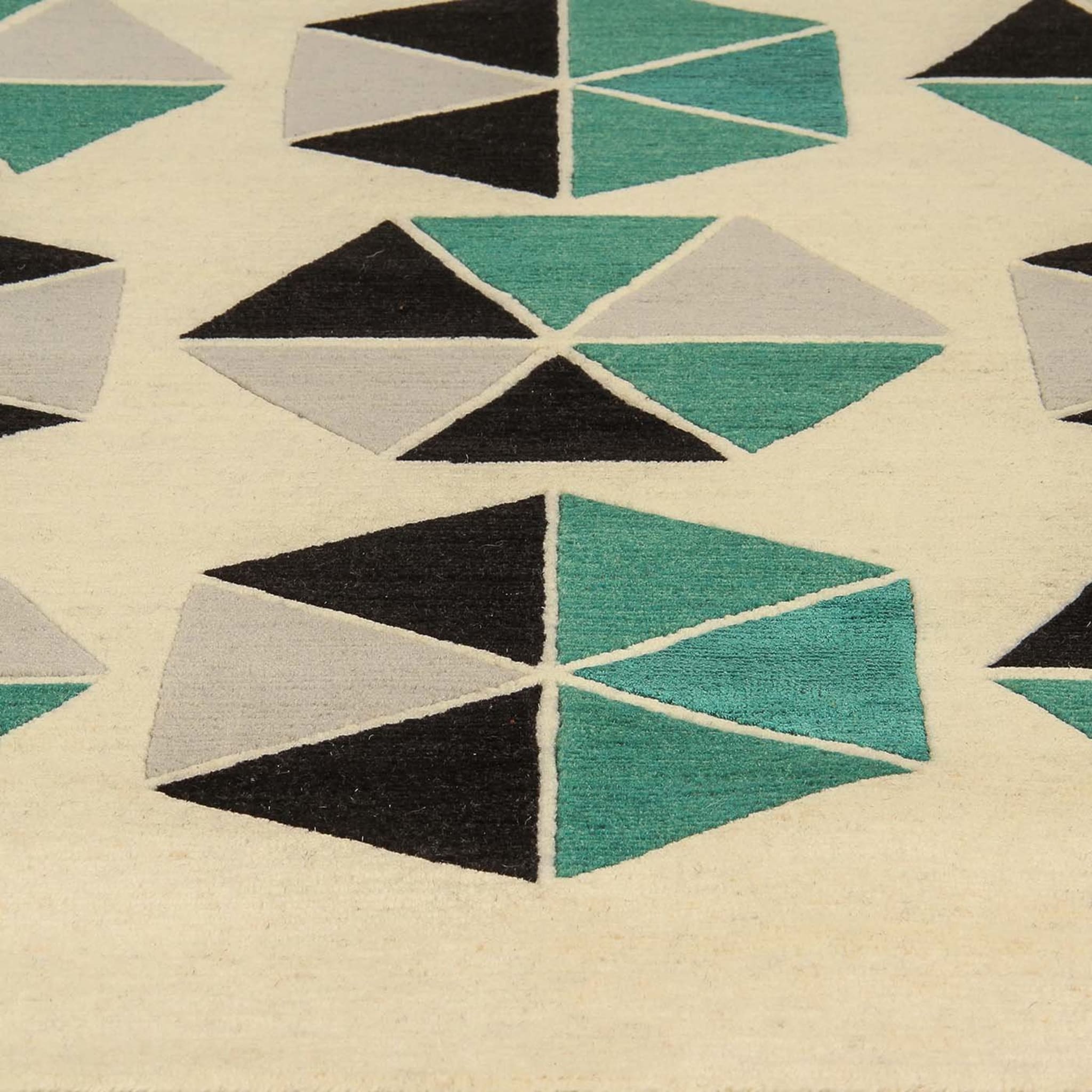 Esagoni Green Carpet by Gio Ponti - Alternative view 1