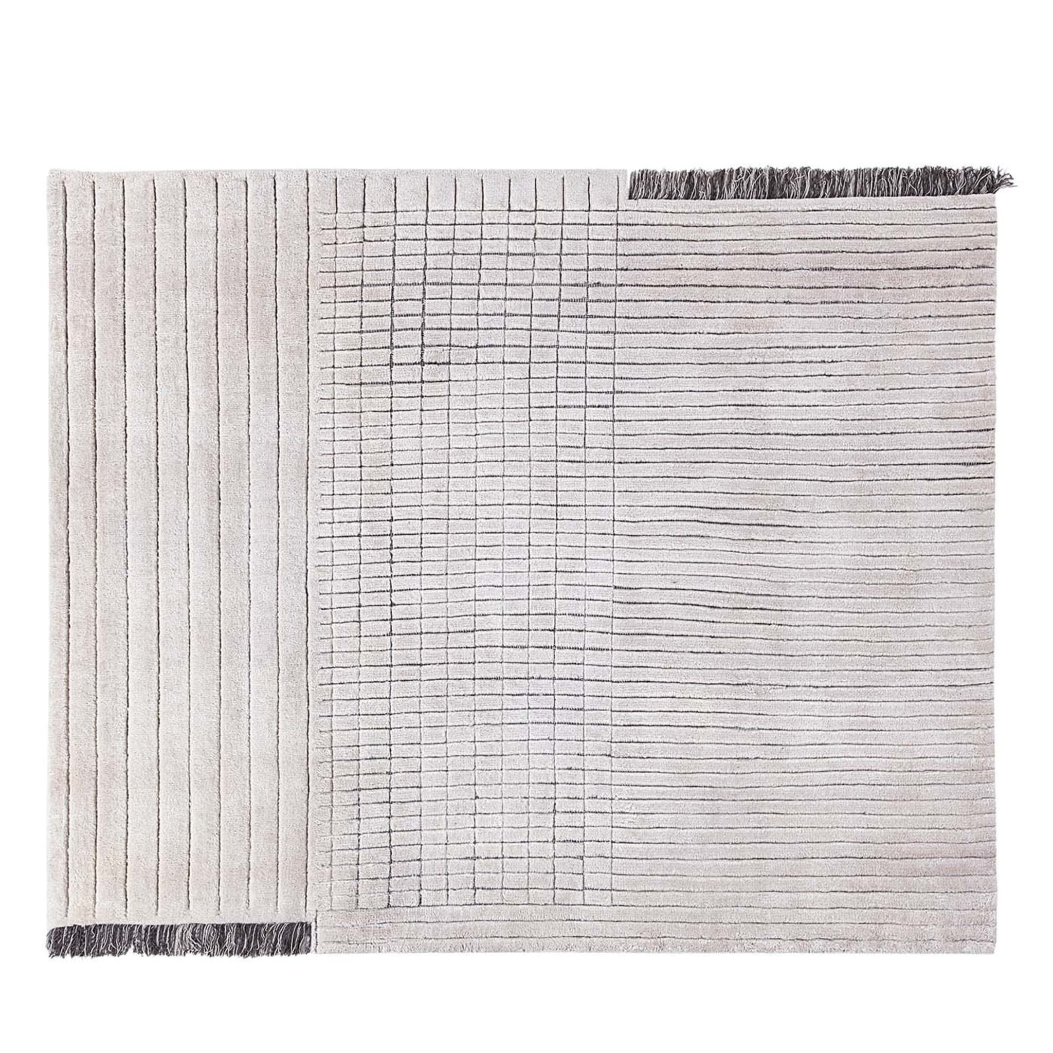RD Grid Berber Ivory and Brown Carpet by Rodolfo Dordoni - Main view