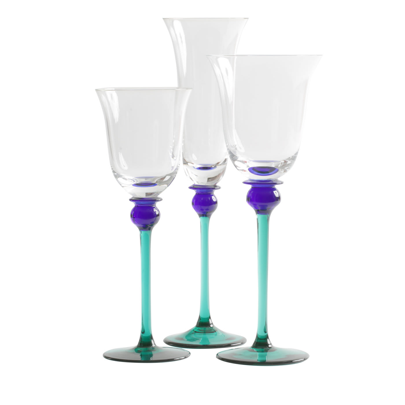 Mazzorbo Set of 3 Glasses For Two - Fornace Mian