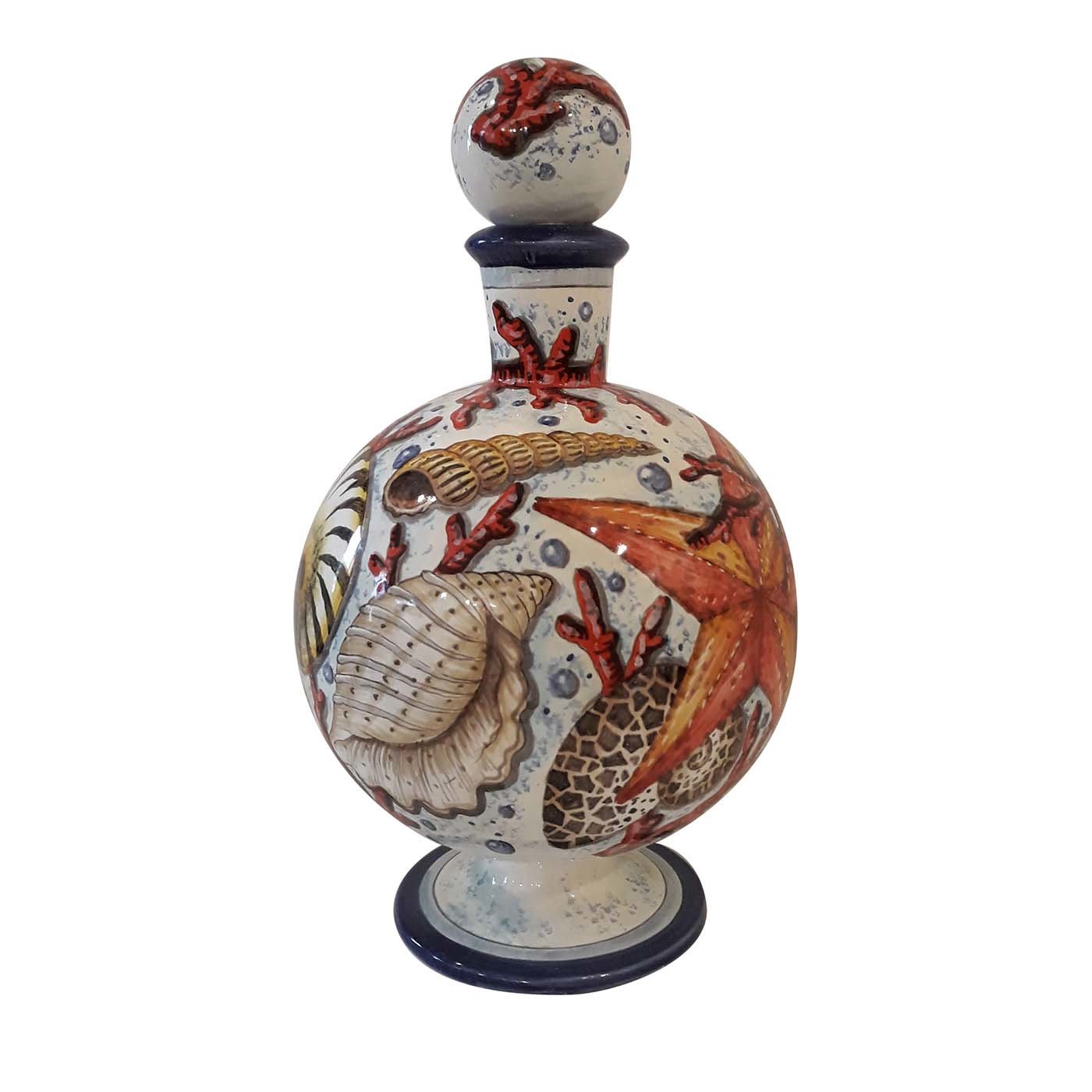 Conchiglie Vase with Lid - Ceramiche Ima