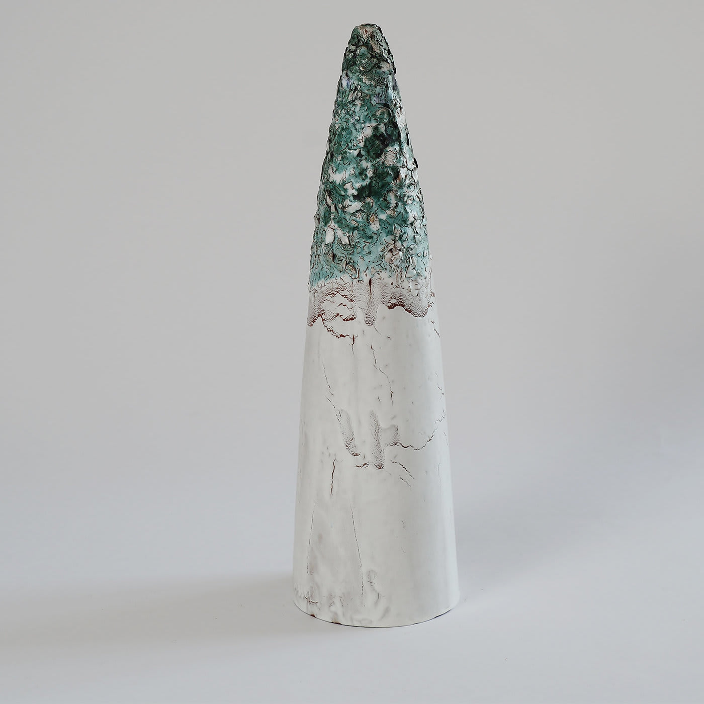 Green Rummy Vase  - Wanda Fiscina