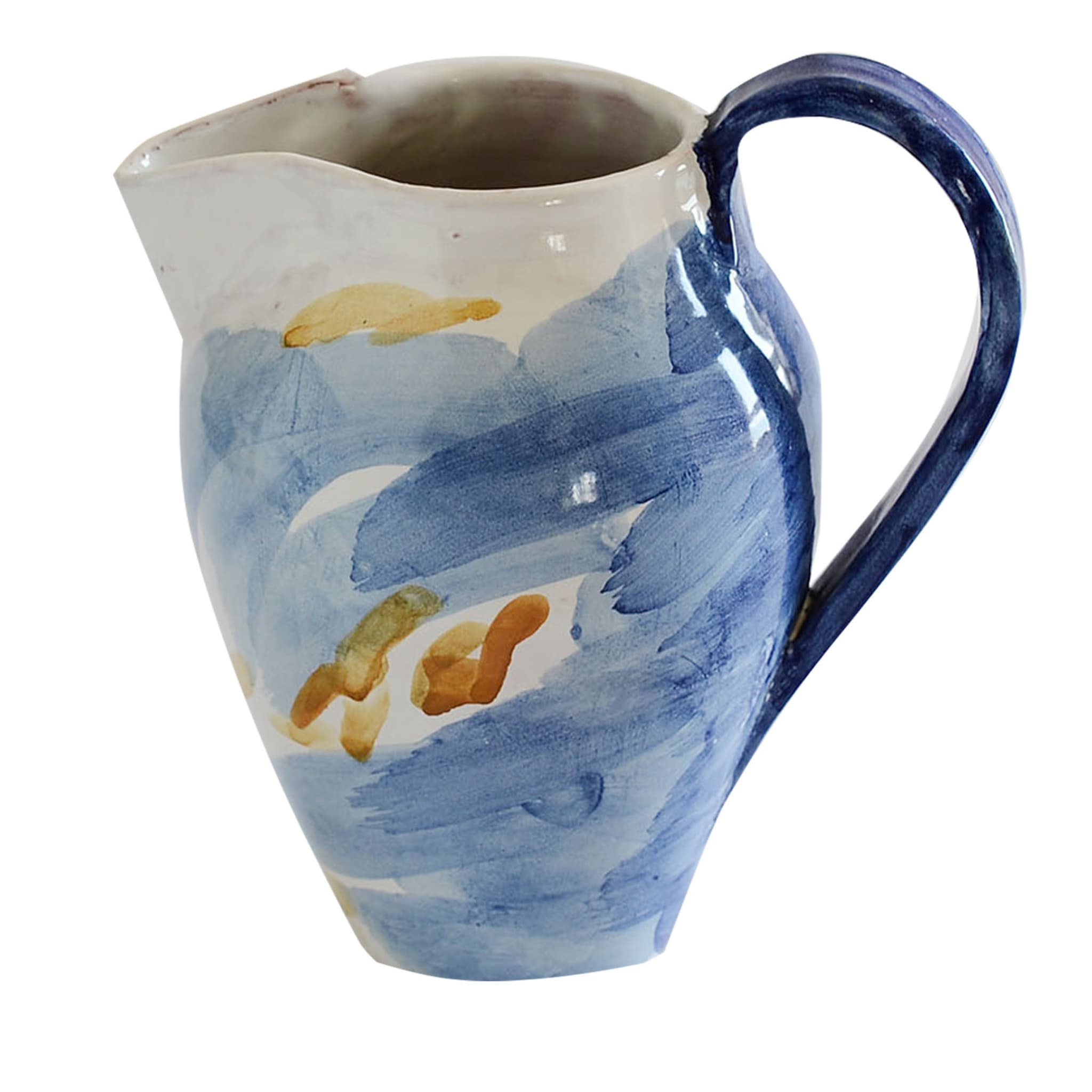 Blue and White Pitcher  - Main view