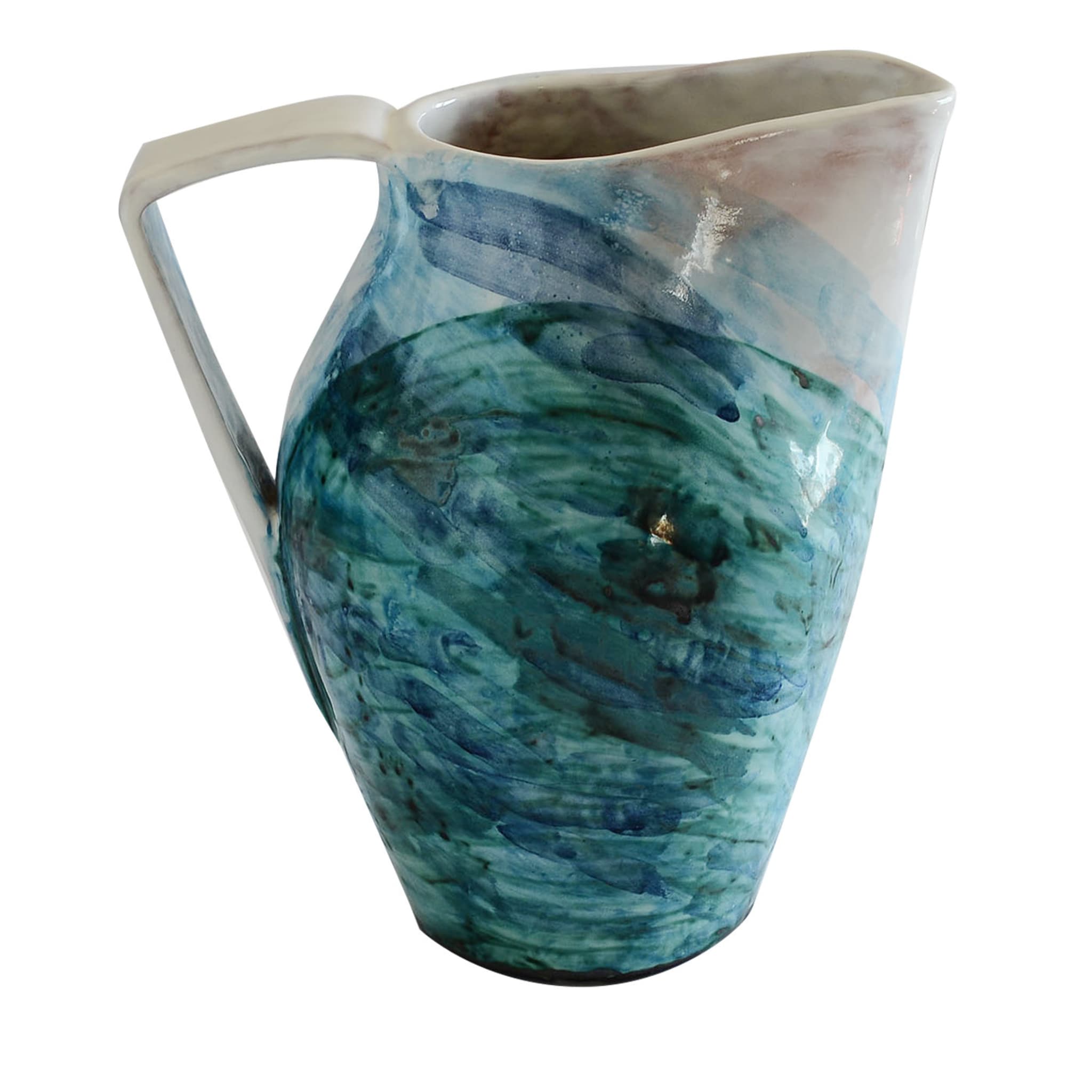 Blue and Green Pitcher  - Main view