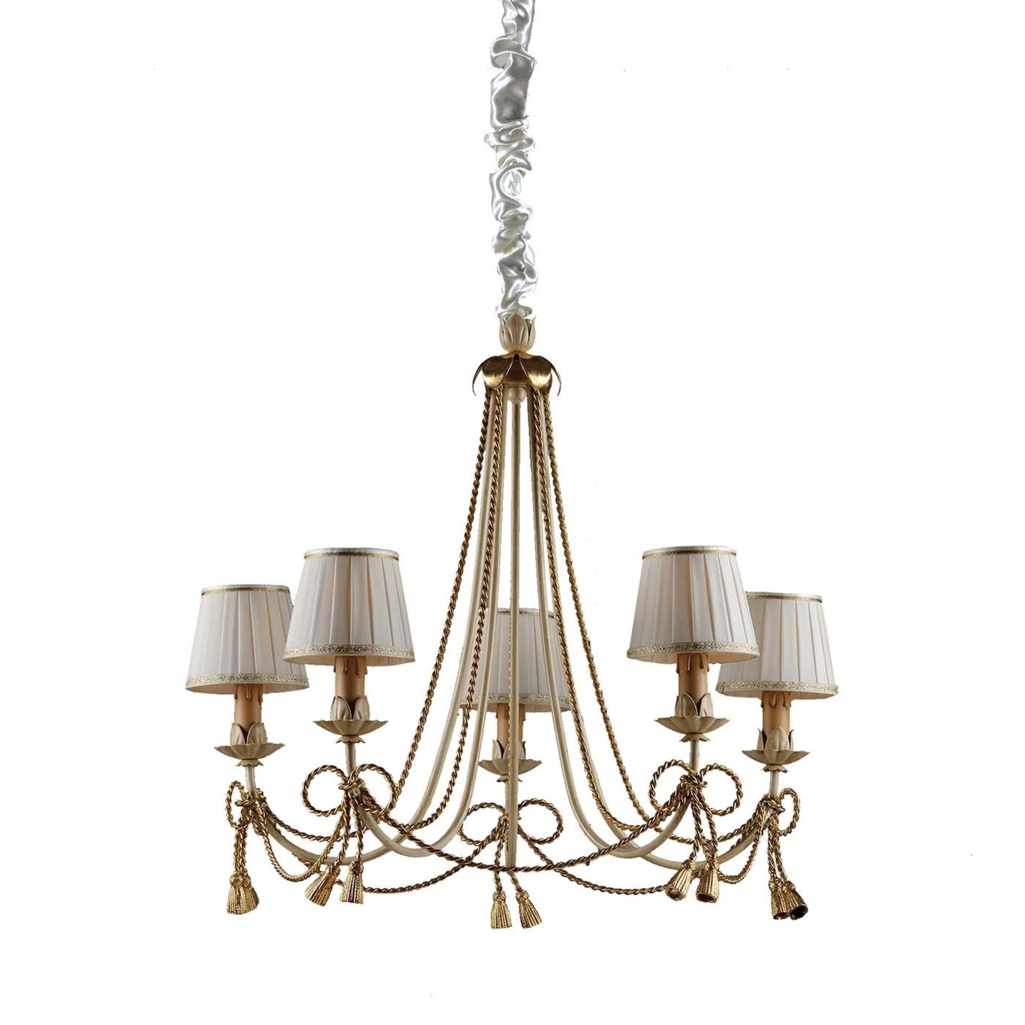1341 5-Lights Ivory Chandelier  - Main view