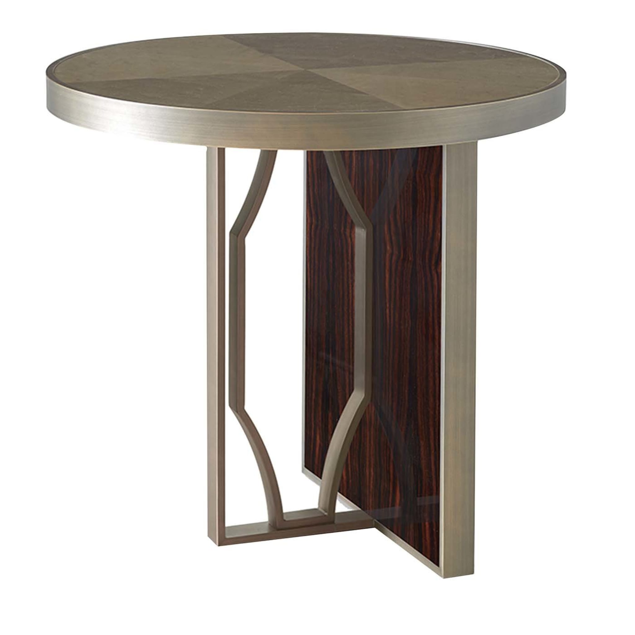 Satin Round Side Table - Main view