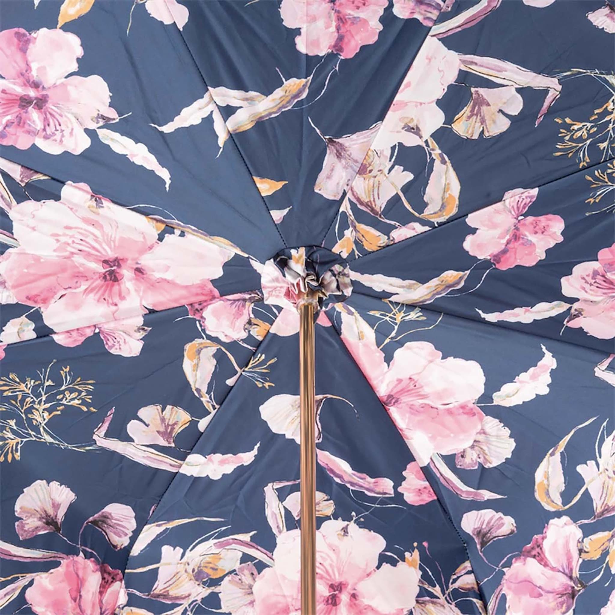 Pink Umbrella with Flowers - Alternative view 4