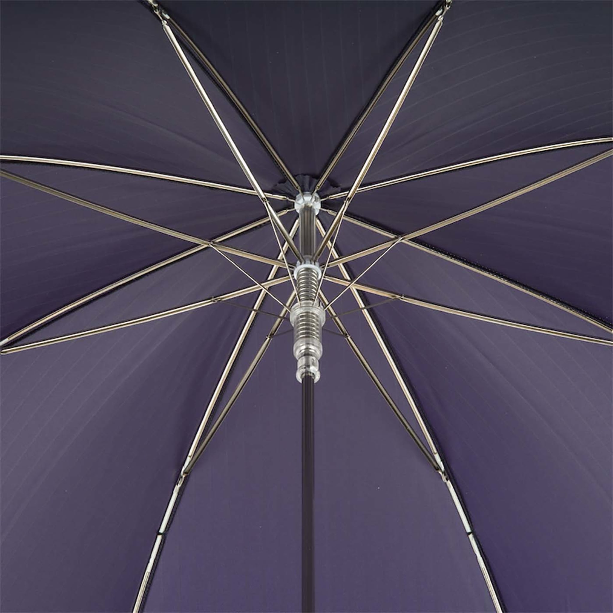 Purple Umbrella with Silver Lion Handle - Alternative view 2