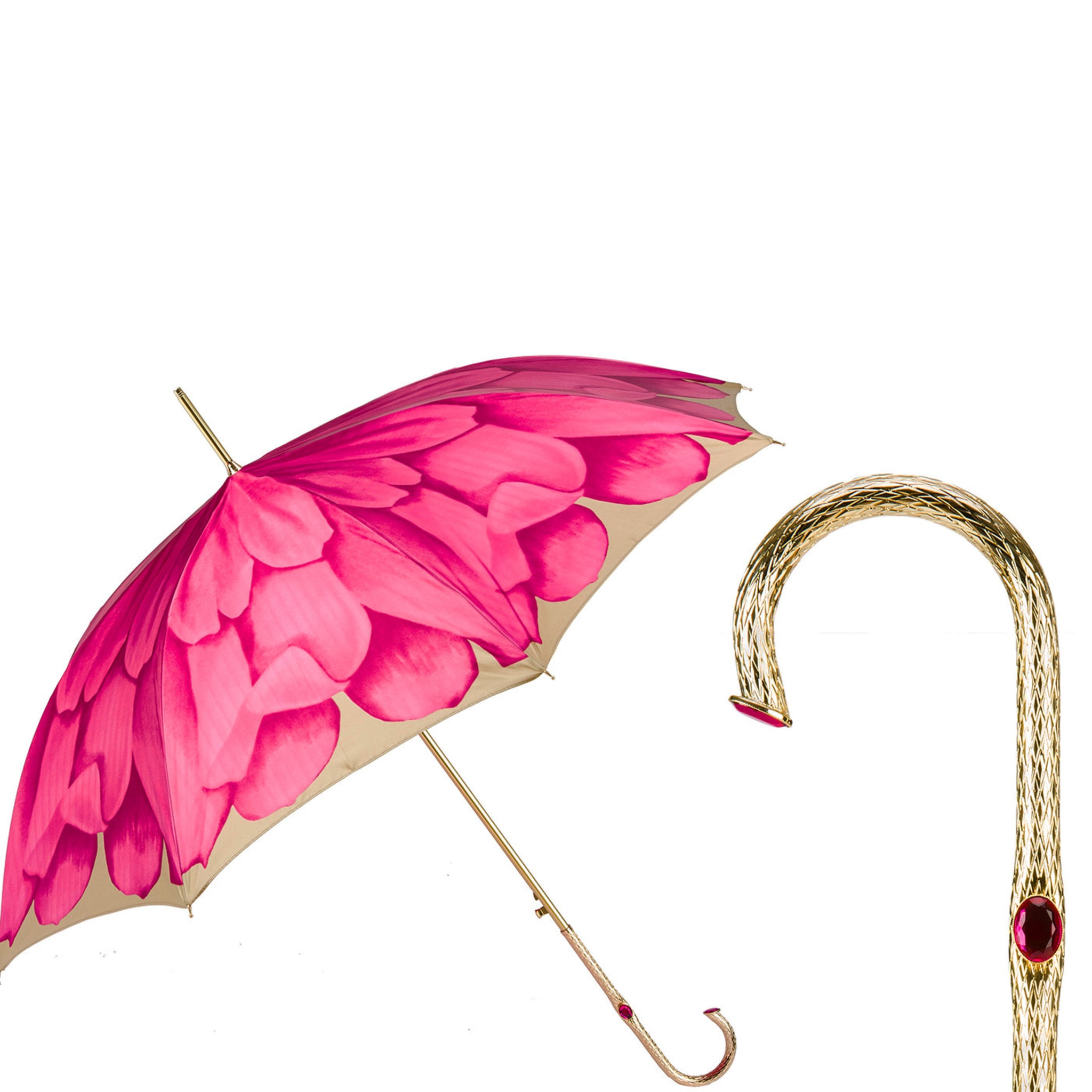 Parapluie Dahlia Fuchsia - Vue alternative 1