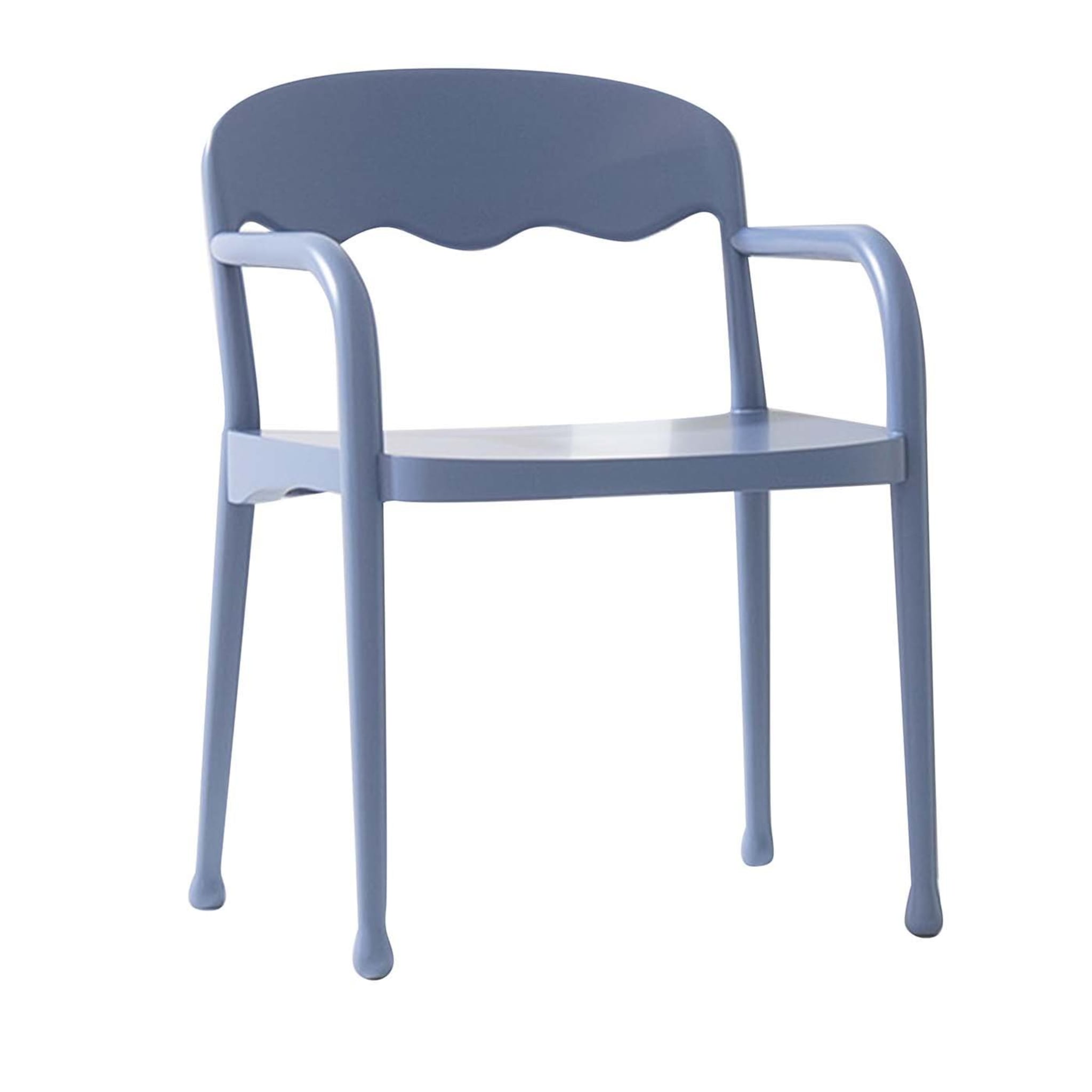 Frisée 252 Light Blue Chair by Cristina Celestino - Main view