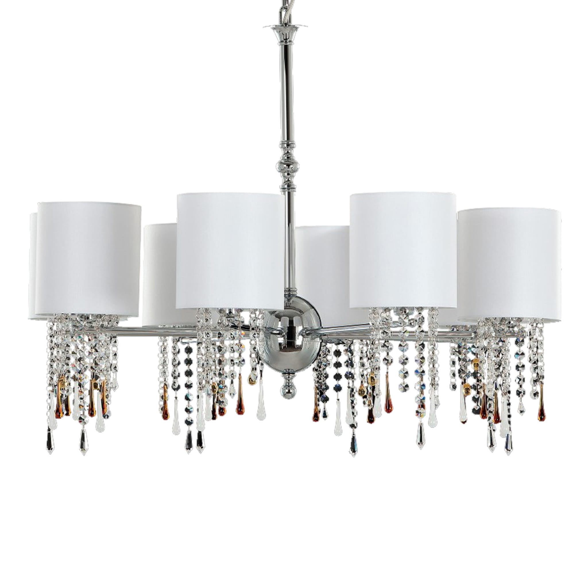 Glamour 8 Light Chandelier  - Main view