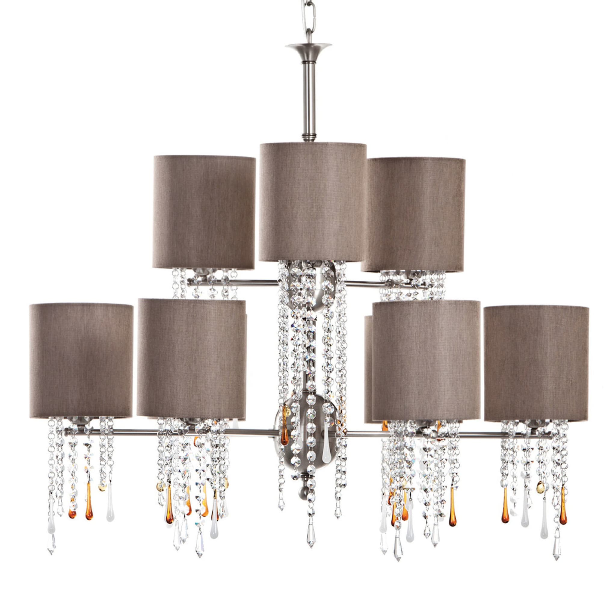 Glamour 9 Light Chandelier - Main view