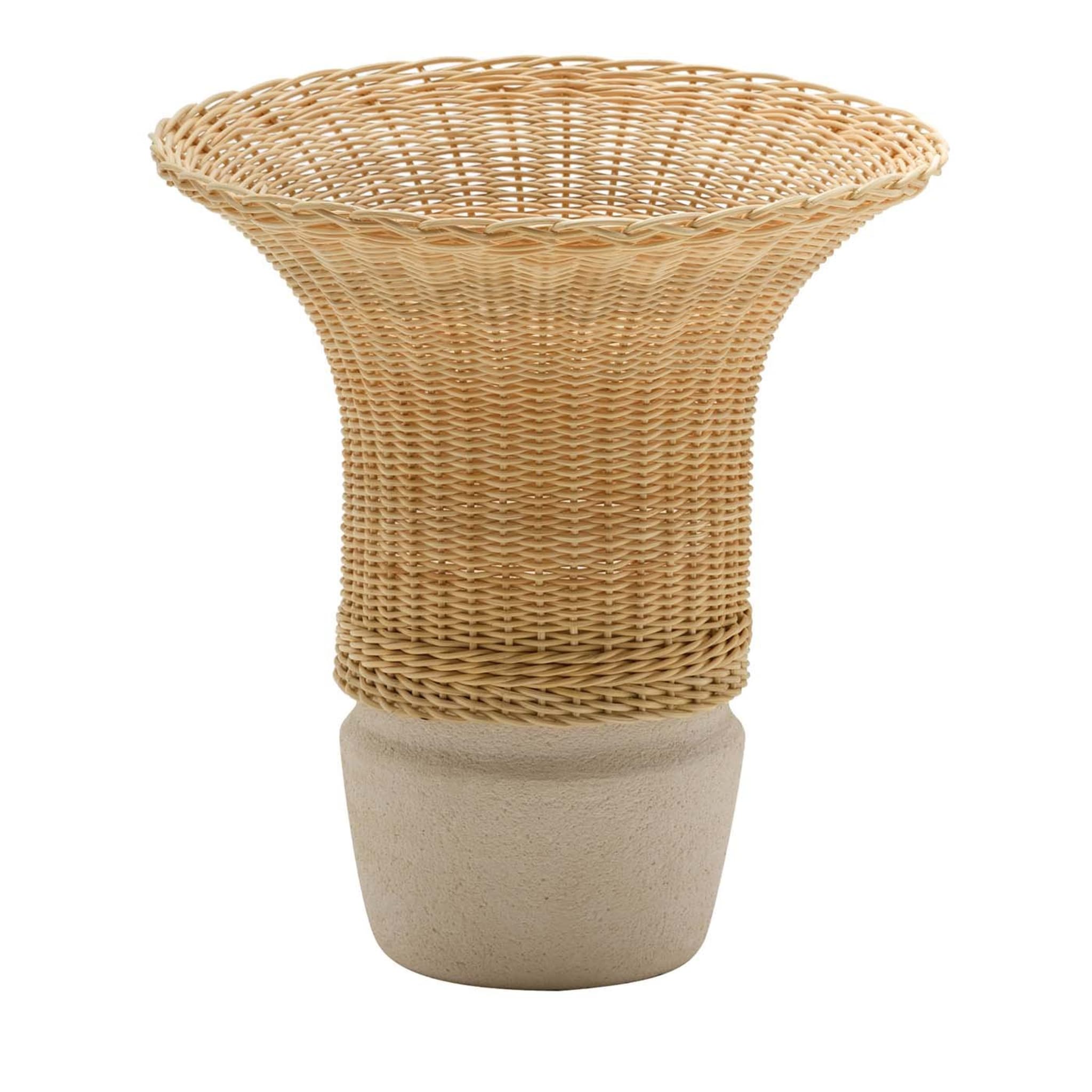 Nodo Wicker Vase by Intreccio Lab - Main view