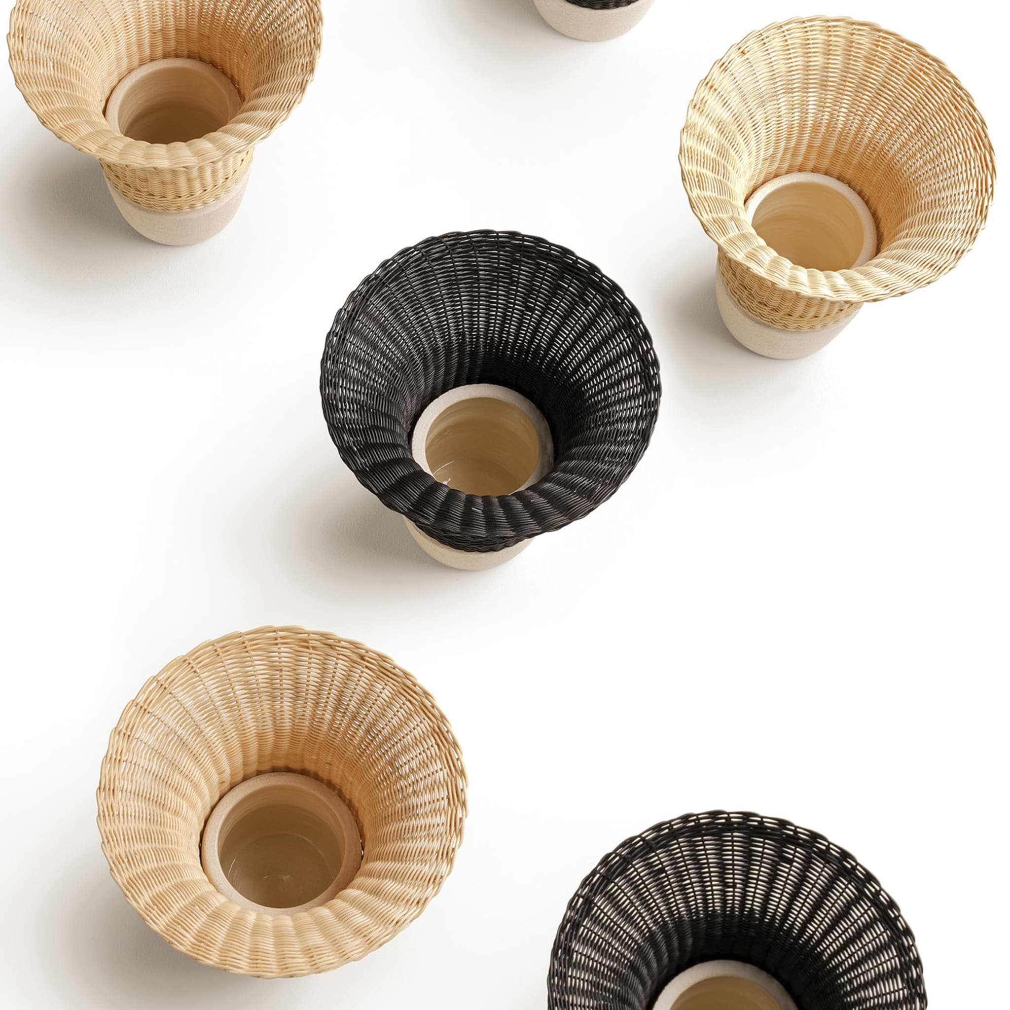 Nodo Wicker Vase by Intreccio Lab - Alternative view 1
