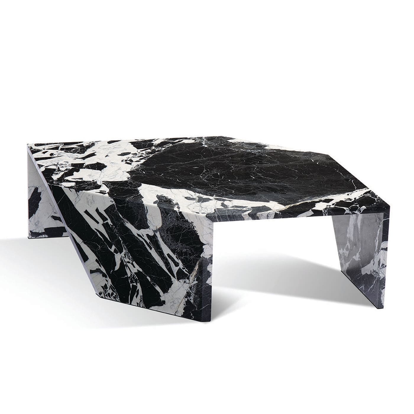 Black and White Origami Coffee Table by Patricia Urquiola - Budri