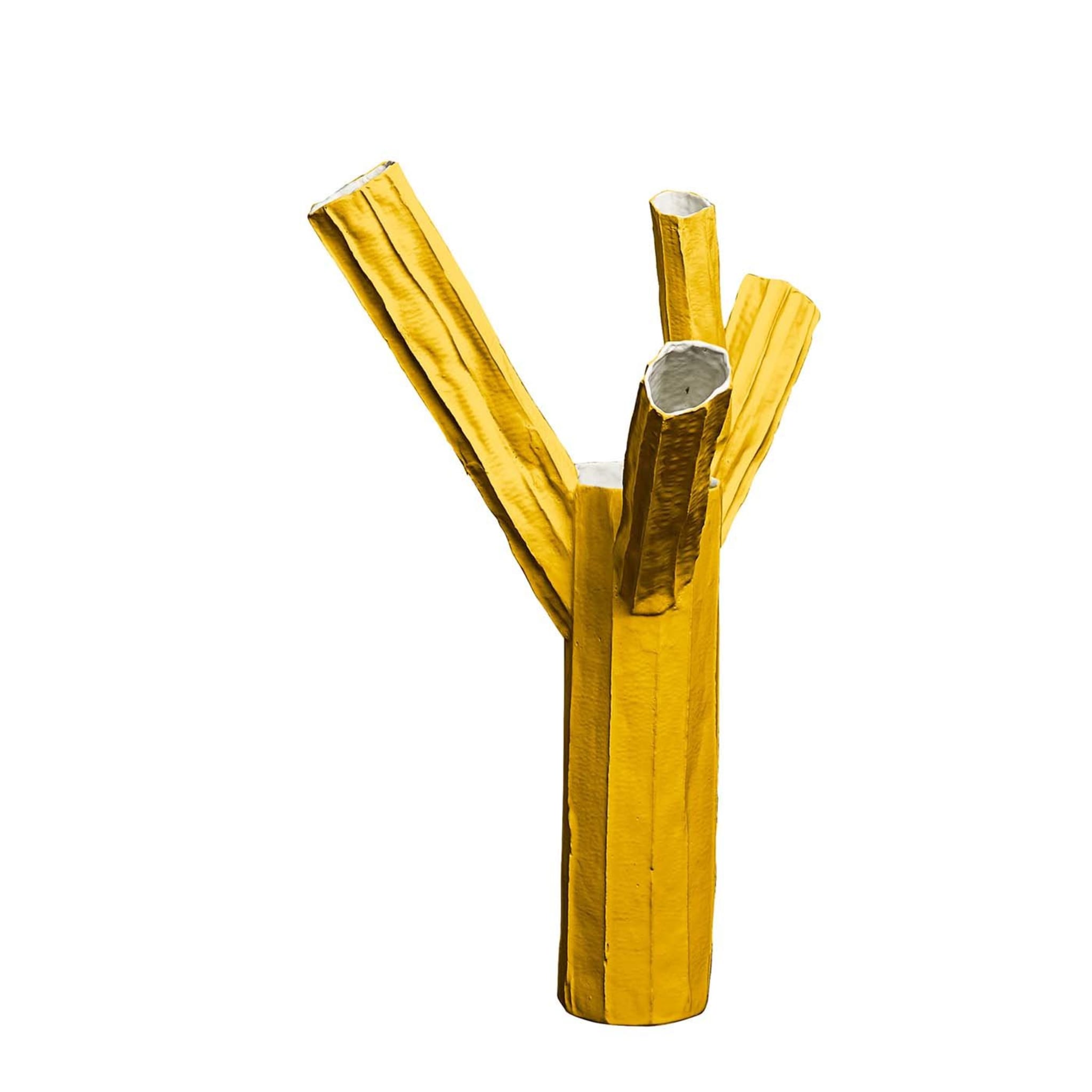 Bosco Yellow Decorative Vase - Main view
