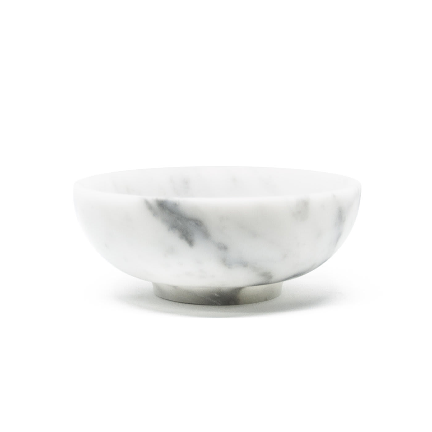 White Carrara Marble Rice Dish - FiammettaV Home Collection