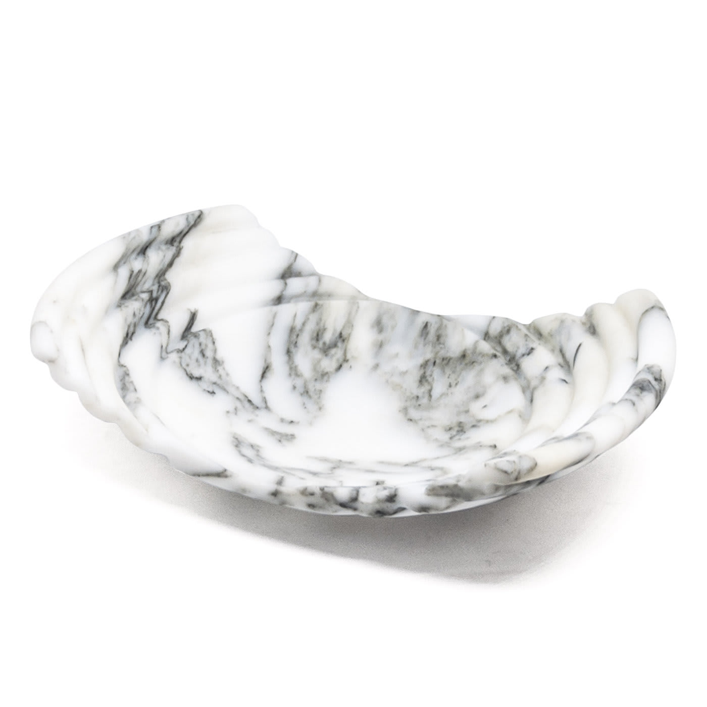 Wave Vase in Arabescato Marble by Jacopo Simonetti - FiammettaV Home Collection